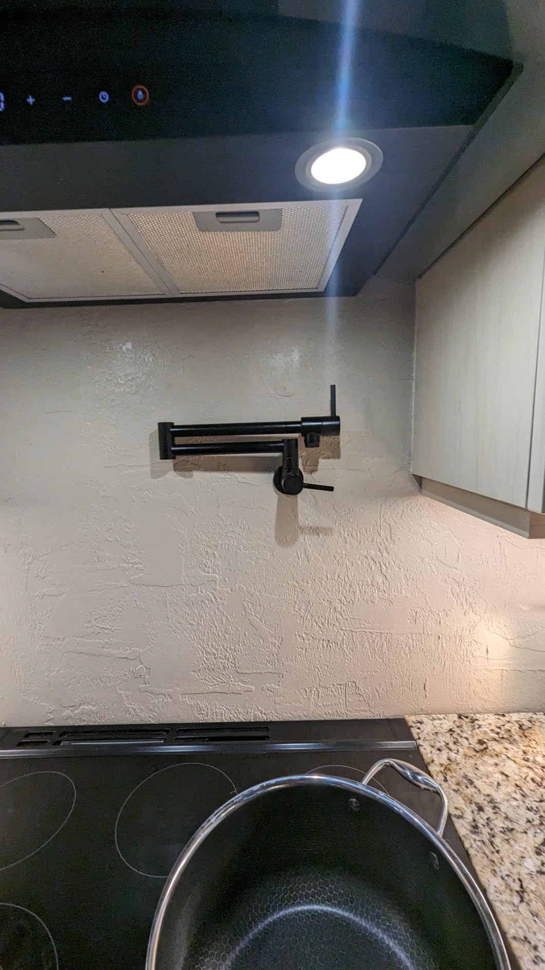 KES Pot Filler Faucet, Heat-Resistant Cartridge, 25.6