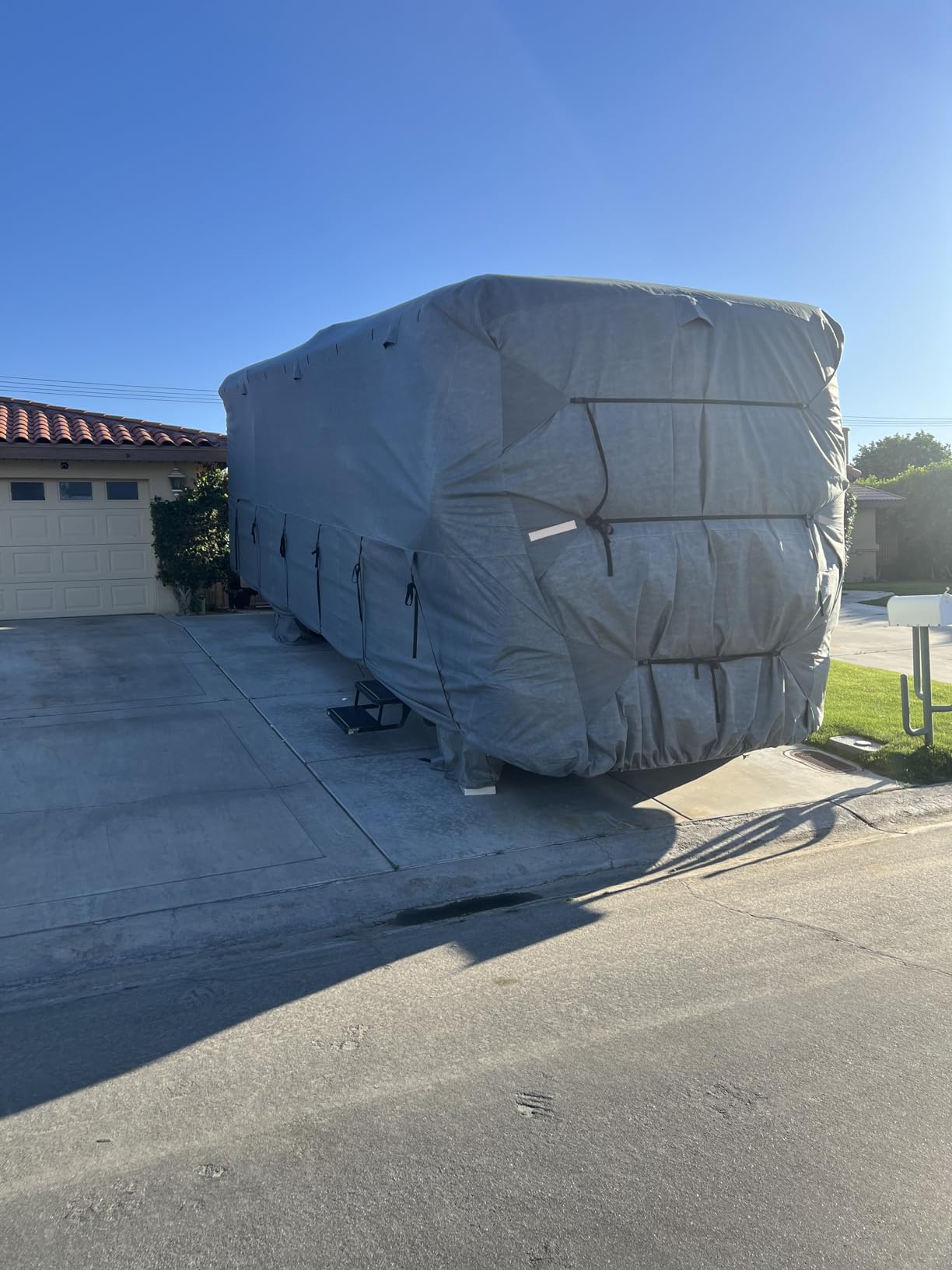 MOFEEZ Class A RV Cover 37-40ft, 9 Layers Top Waterproof Motorhome Cover customer photo 1