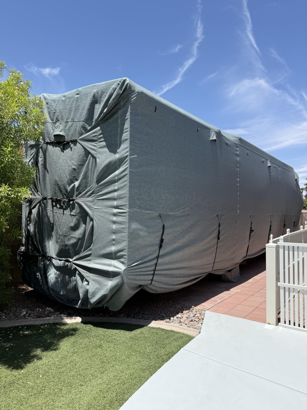 MOFEEZ Class A RV Cover 37-40ft, 9 Layers Top Waterproof Motorhome Cover customer photo 2