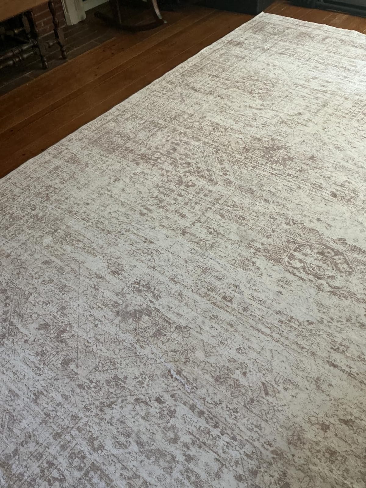 Soalmost 8x10 Area Rugs Large Washable Living Room Rug Non-Slip Beige/Brown customer photo 1