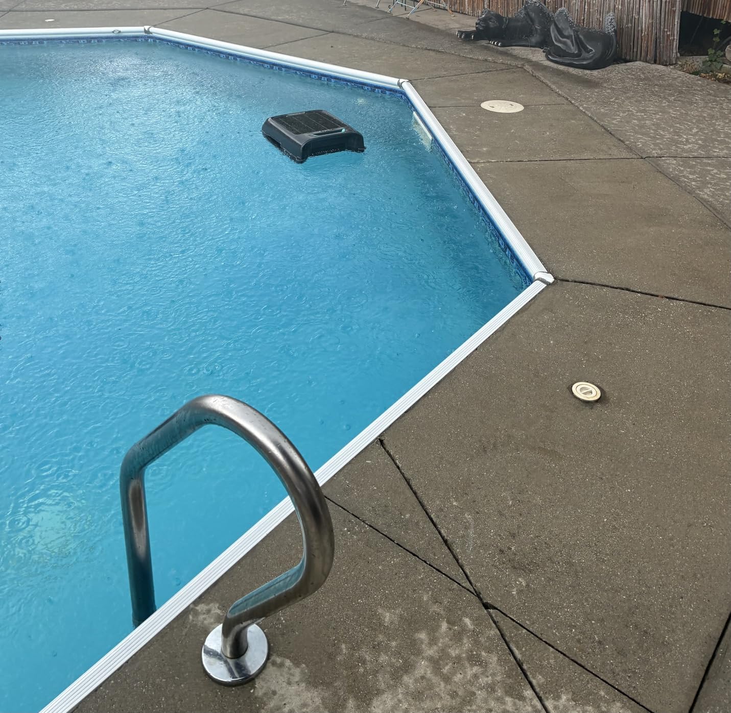 AIPER EcoSurfer S2 Solar Pool Skimmer Robot 24/7 Continuous Cleaning, Gray customer photo 2