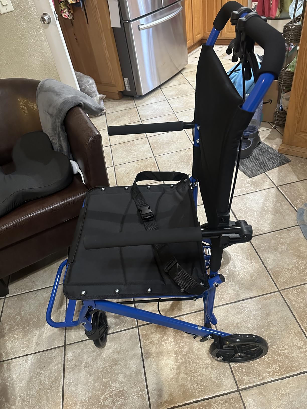 Vive Ultra-Lightweight Transport Wheelchair for Small Adults, Seniors customer photo 2