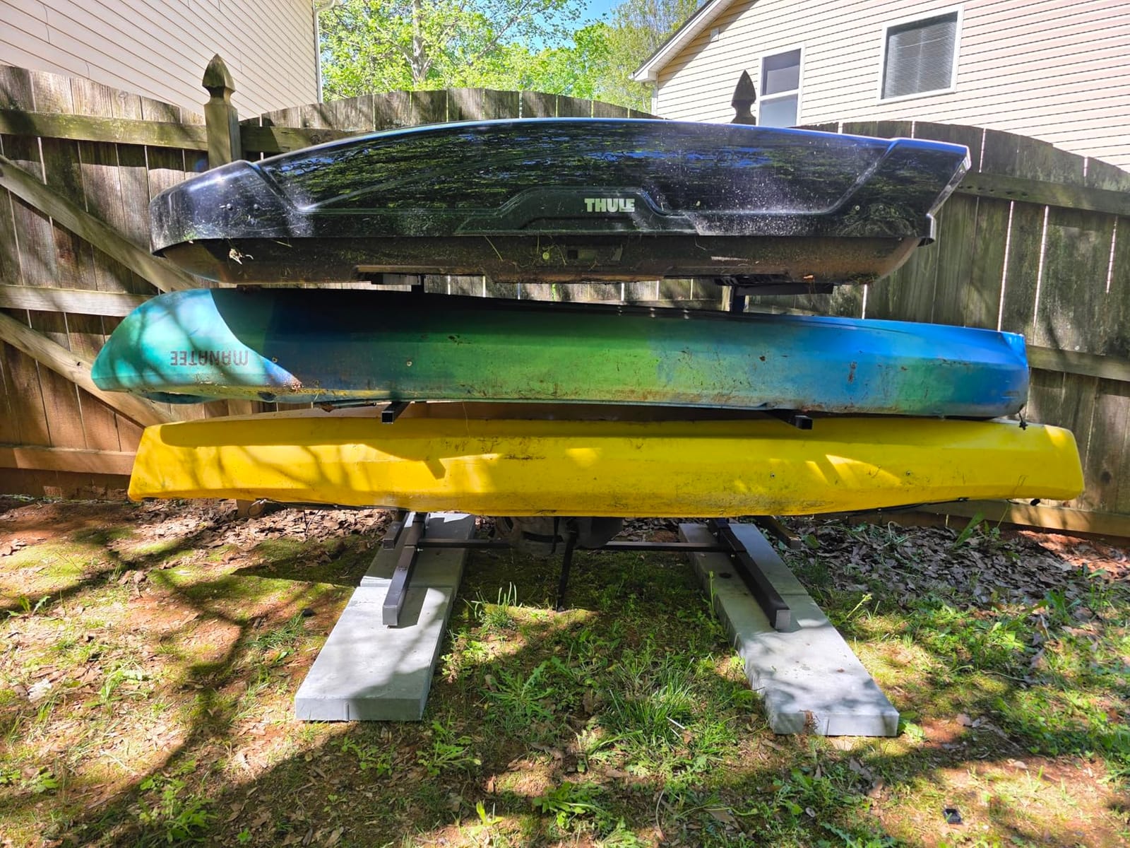 WALMANN Garage Kayak Rack, Heavy-Duty Freestanding Kayak Stand customer photo 1