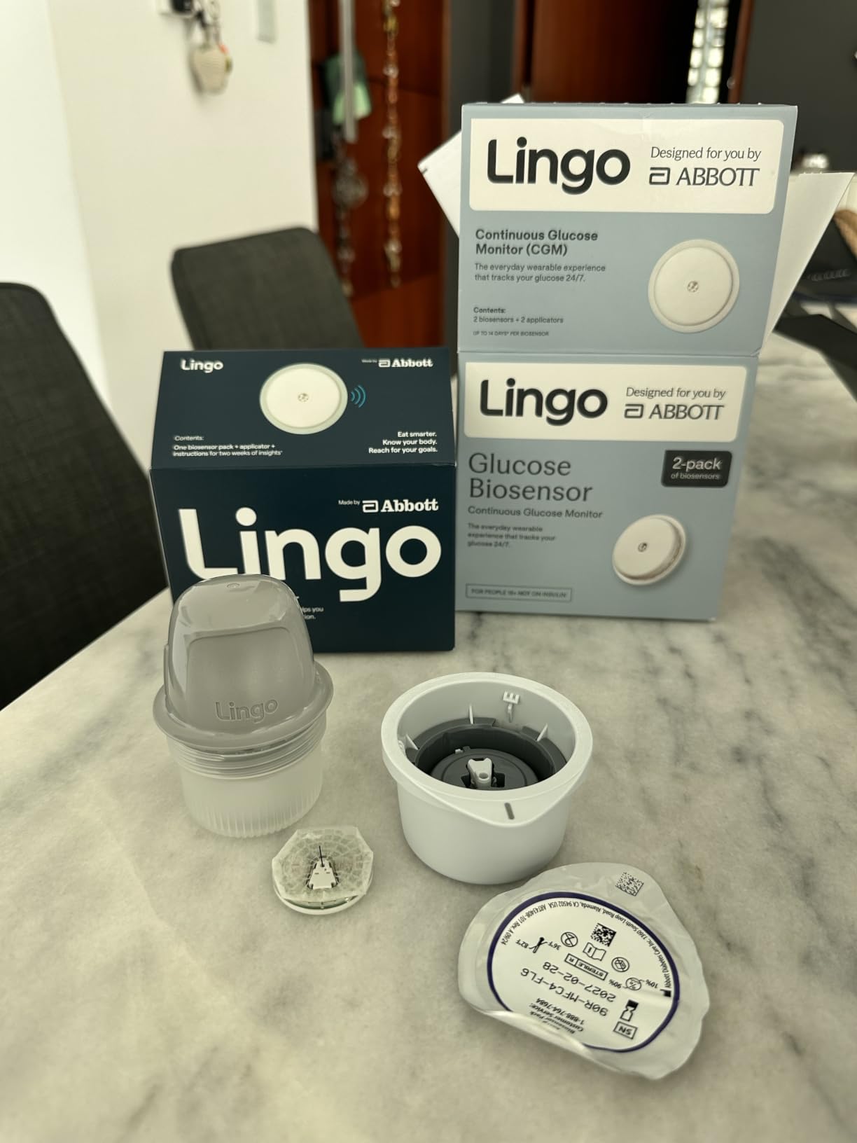 Lingo Continuous Glucose Monitor (CGM). 24/7 Glucose Tracking customer photo 1
