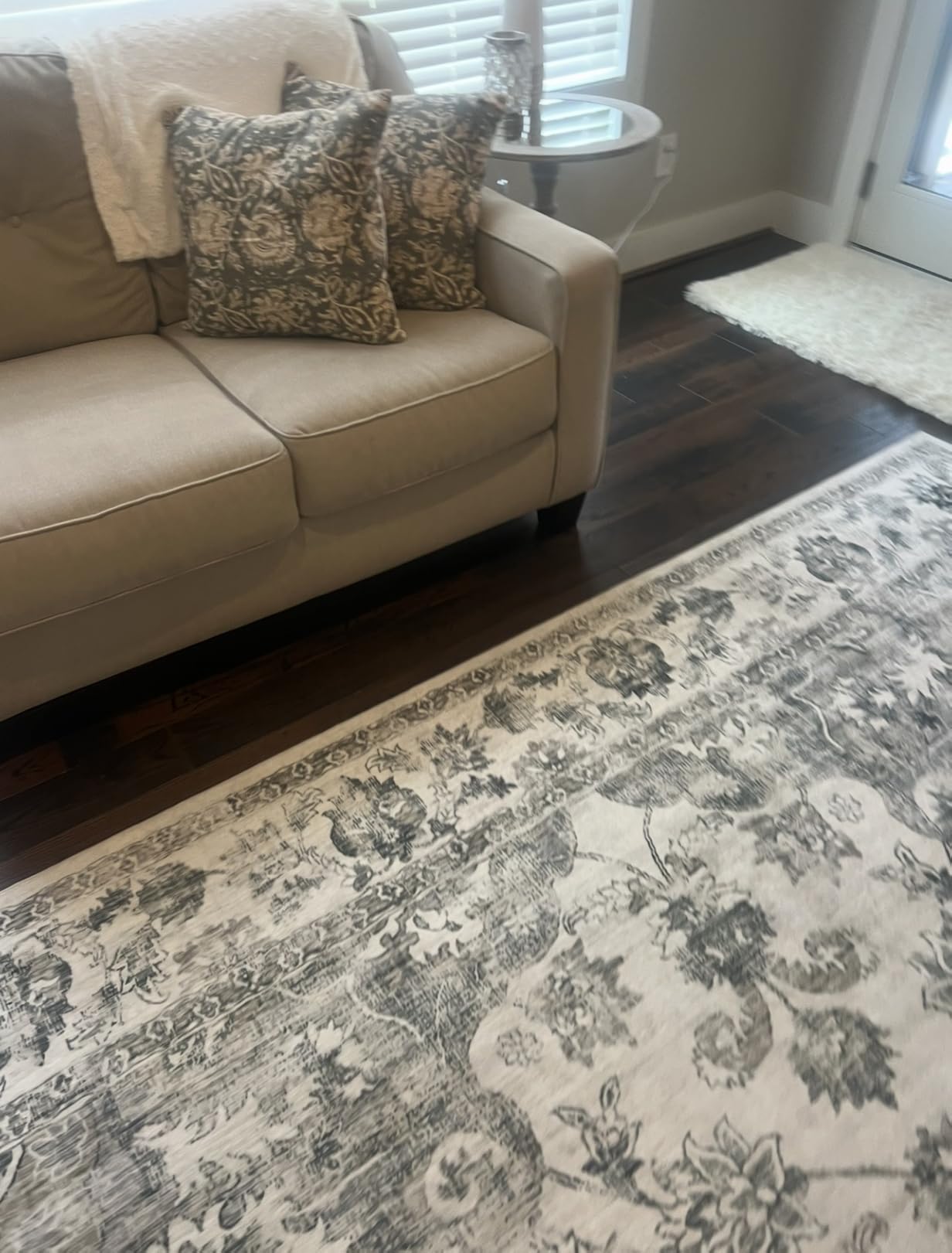 8x10 Brown Neutral Area Rug customer photo 2