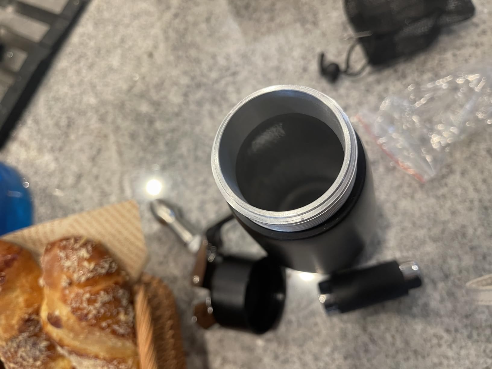 Professional Aluminum Whipped Cream Dispenser - 500mL (Black) customer photo 1