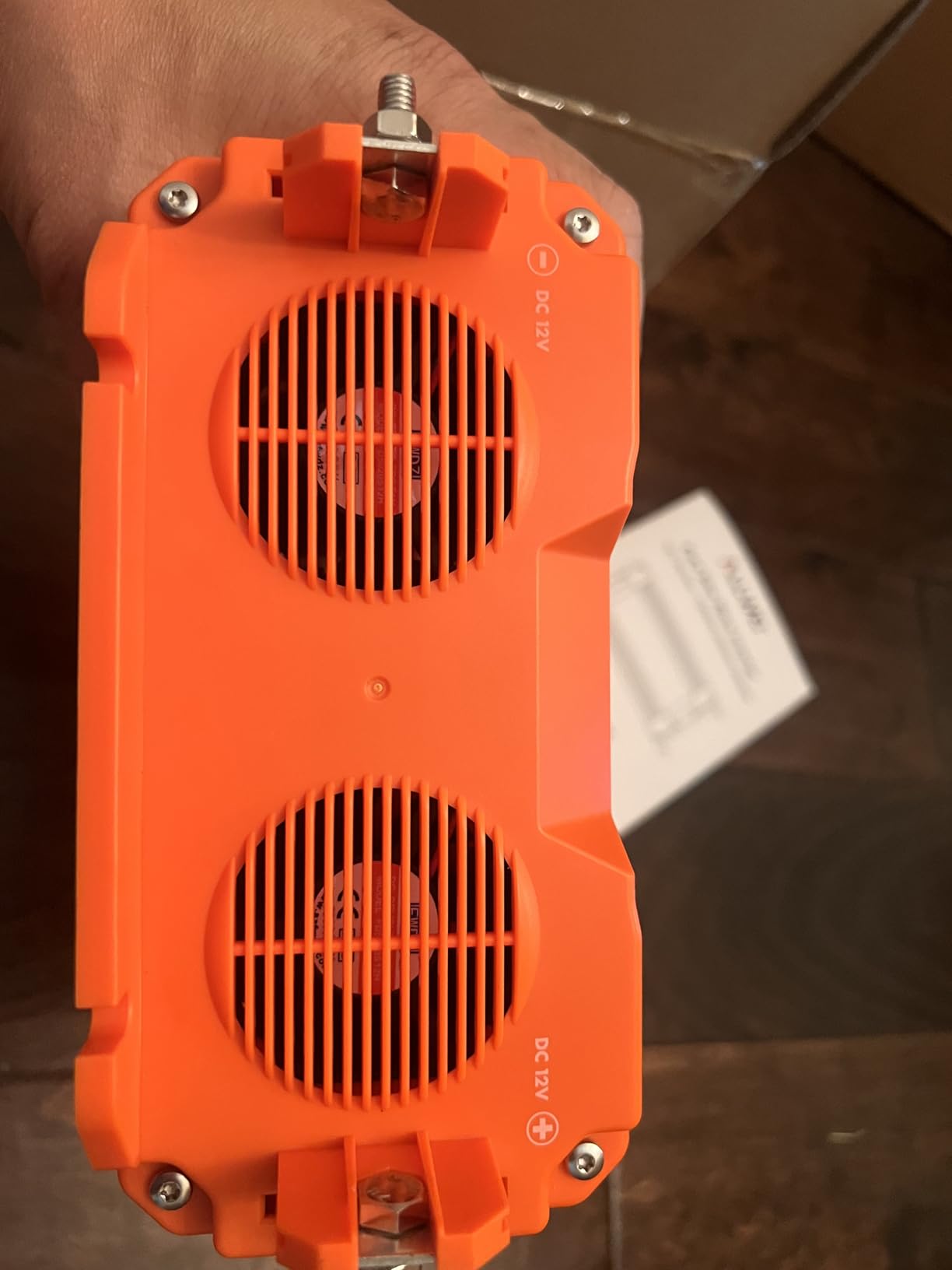 2000W Pure Sine Wave Power Inverter 12V DC to 120V AC, ETL Listed to UL 458 | Surge 4000W, for RV, Truck, Solar, Outdoor, Home, Off-Grid, Power Inverter with 2 AC Outlet, Hardwire Port, Remote Control customer photo 1
