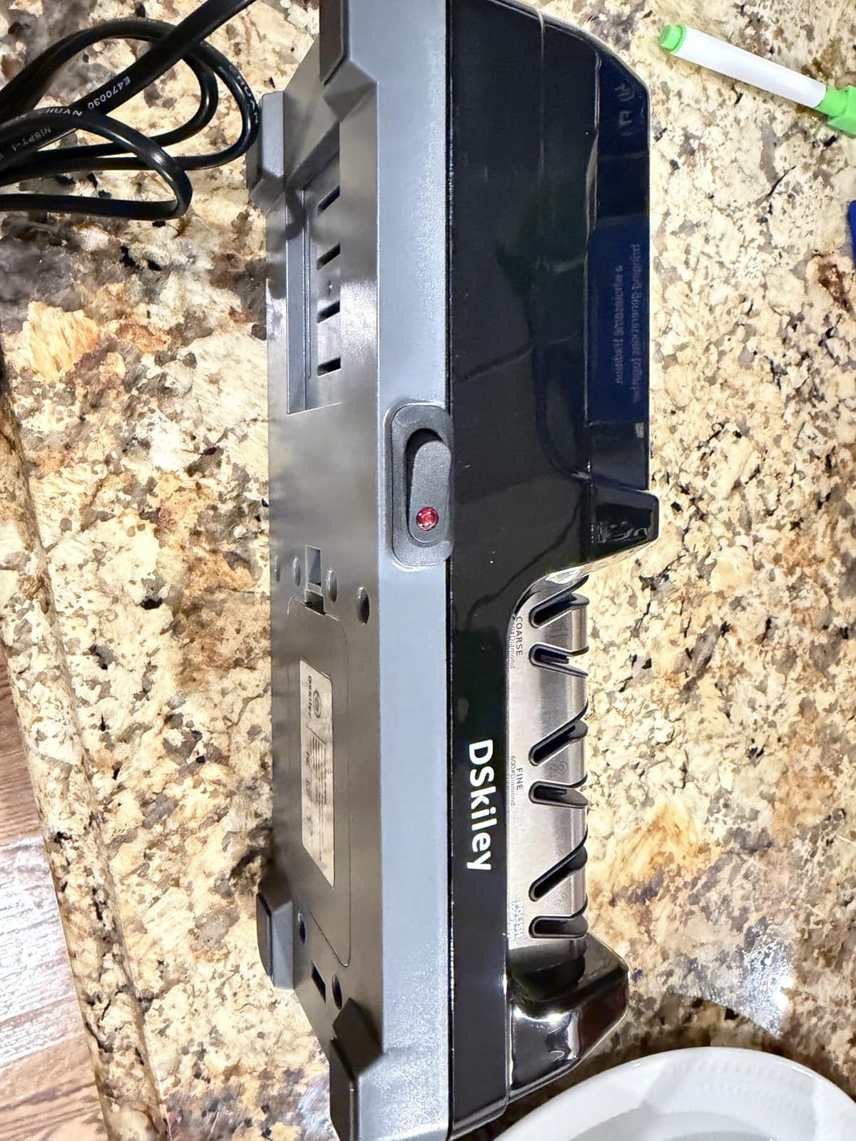 Electric Knife Sharpener for Kitchen,Sharpening, Restore&Polish Chef Knives customer photo 2