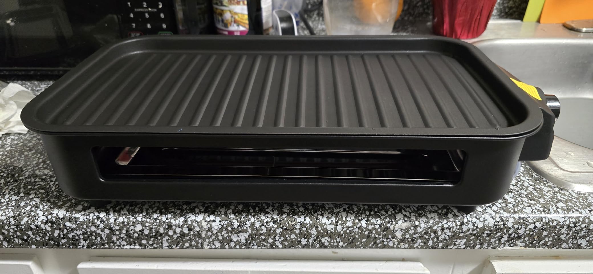 Pukomc Electric Indoor Grill,2 in 1 Indoor Grills for Kitchen customer photo 2