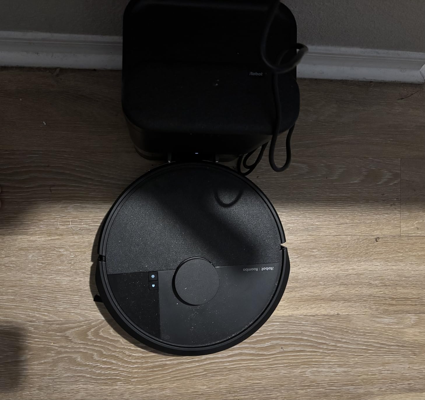iRobot Roomba 105 Vac Robot Vacuum with AutoEmpty Dock - Self-Empties for 75 Days, Easy to use, Intense Power-Lifting Suction, LiDAR Navigation, Multi-Surface Cleaning, Cleans in Neat Rows | Up to 75-day capacity, LiDAR navigation, intense suction, neat-row cleaning customer photo 1