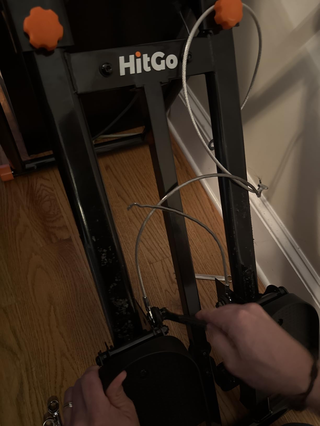 Hitgo Vertical Stair Stepper Climber for Home, Stair Master Cardio Machine customer photo 1