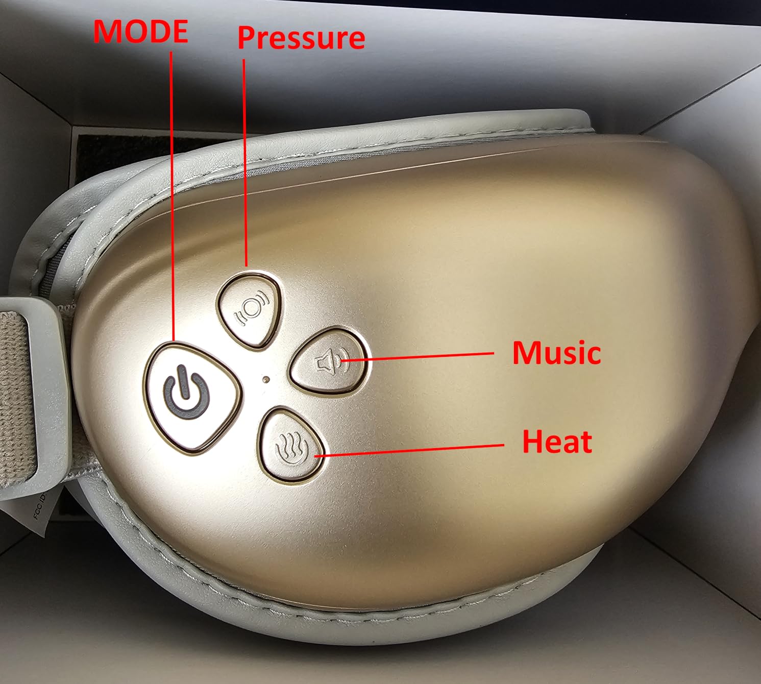 BOB AND BRAD Eye Massager with Heat and Cooling, FSA Eligible HSA Eligible, Eye Massager for Migraine, Heated Eye Mask for Dry Eye Headache Relief Sleep Improve, Ideal Fathers Day Dad Gifts customer photo 1