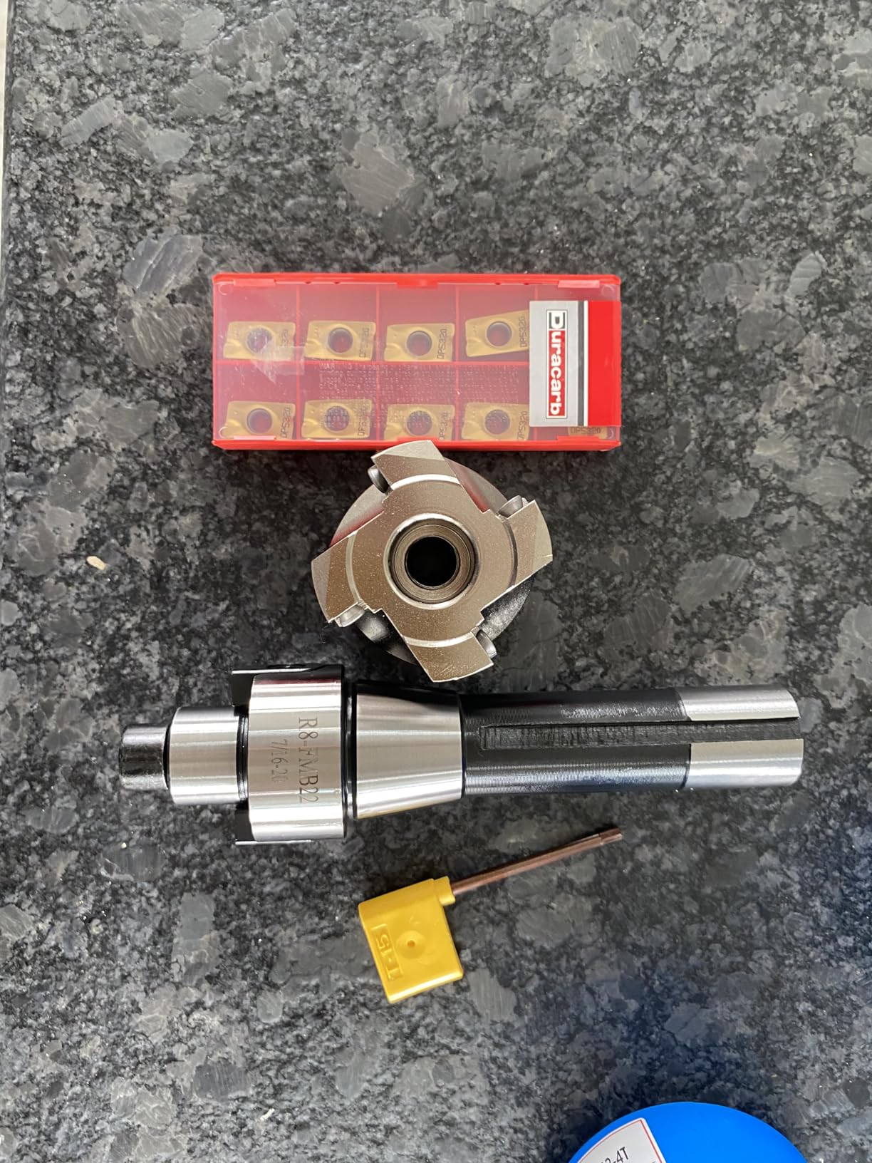 R8 Face Mill Arbor End Mill Shell Cutter APMT1604PDER Milling Inserts customer photo 2