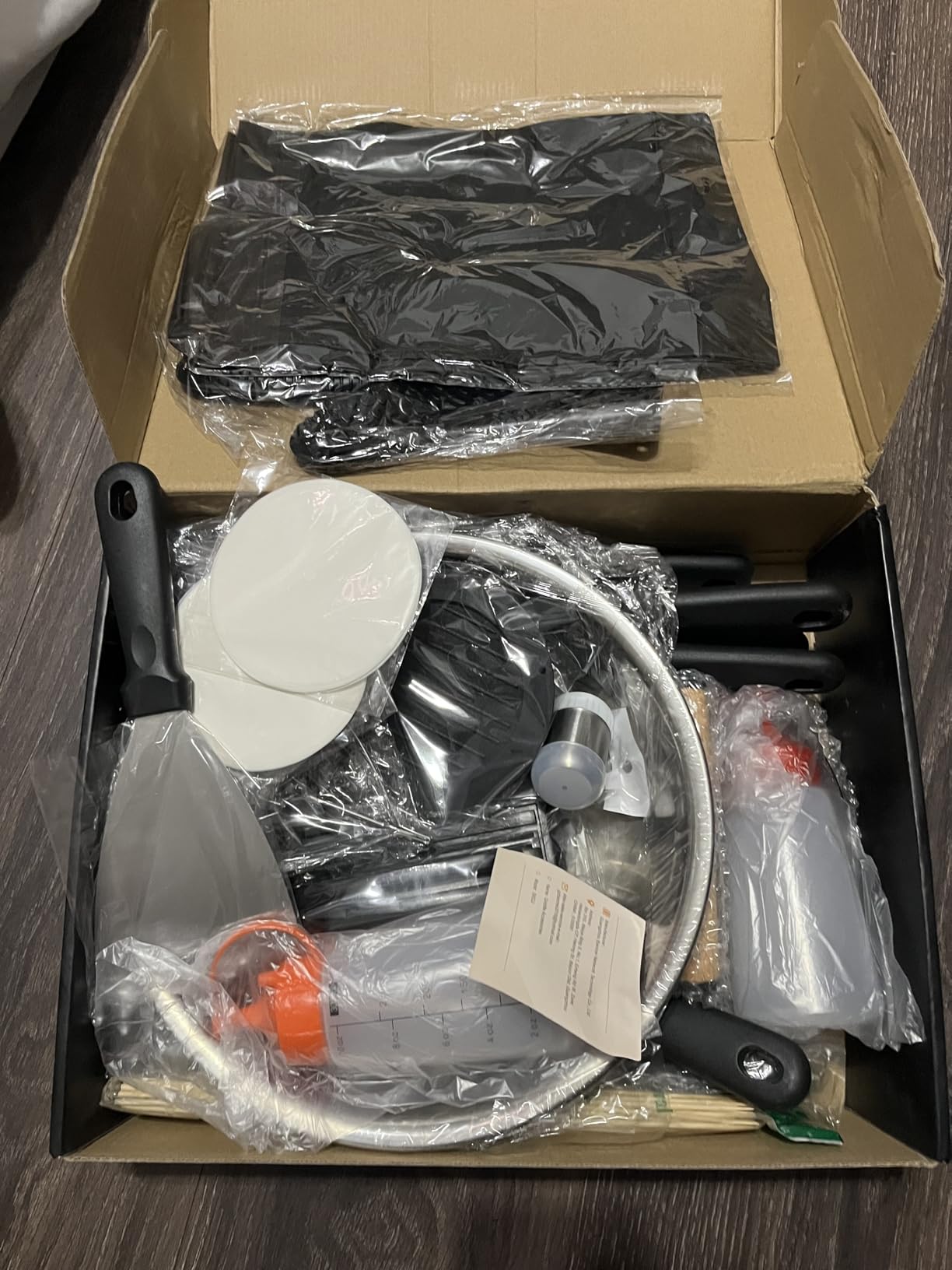 237pcs Griddle Accessories Kit for Blackstone, Perfect Flat Top Grilling Accessories, Grill Spatula Set with Enlarged Spatulas, Basting Cover, Burger Press Patty Maker, Scraper for Outdoor Barbecue customer photo 1