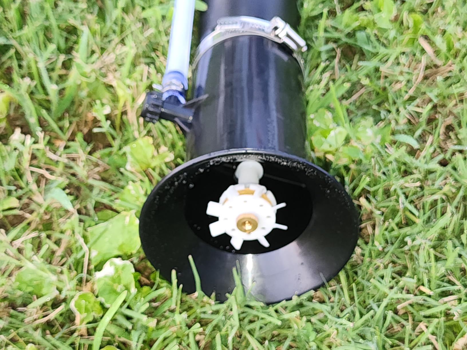 PROYAMA 51.7cc 3 in 1 Gas Powered Sprayer, 3.7 Gallon Backpack Turbo Pump Mist Duster Mosquito Fogger, Vibration-Damping Harness Leaf Blower with Auto-Lock Handle for Garden Spraying customer photo 2