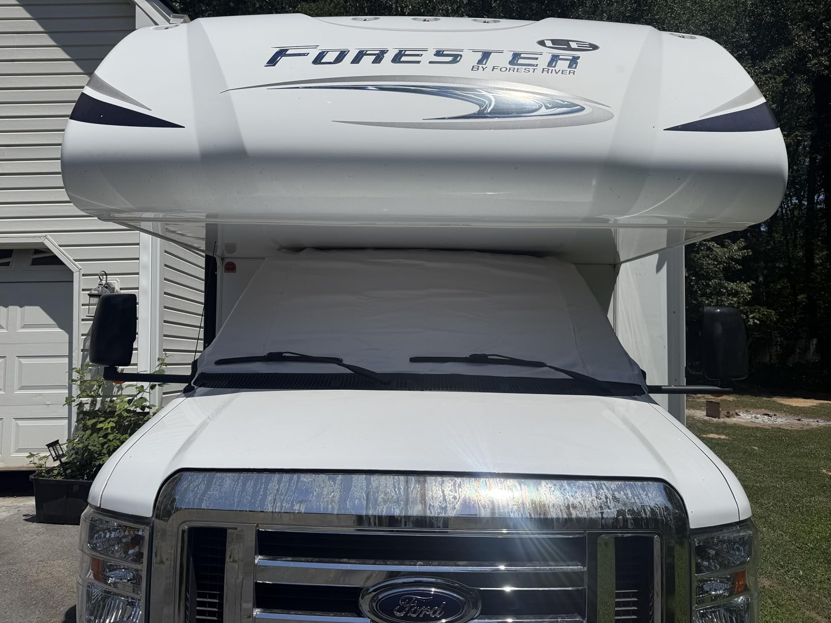 Mofeez RV Cover, 24-27ft Travel Trailer Cover, Heavy Duty 7 Layer Top Anti-UV Windproof Waterproof Camper Toy Hauler Cover with Tire Cover, Gutter Cover, Jack Cover customer photo 1
