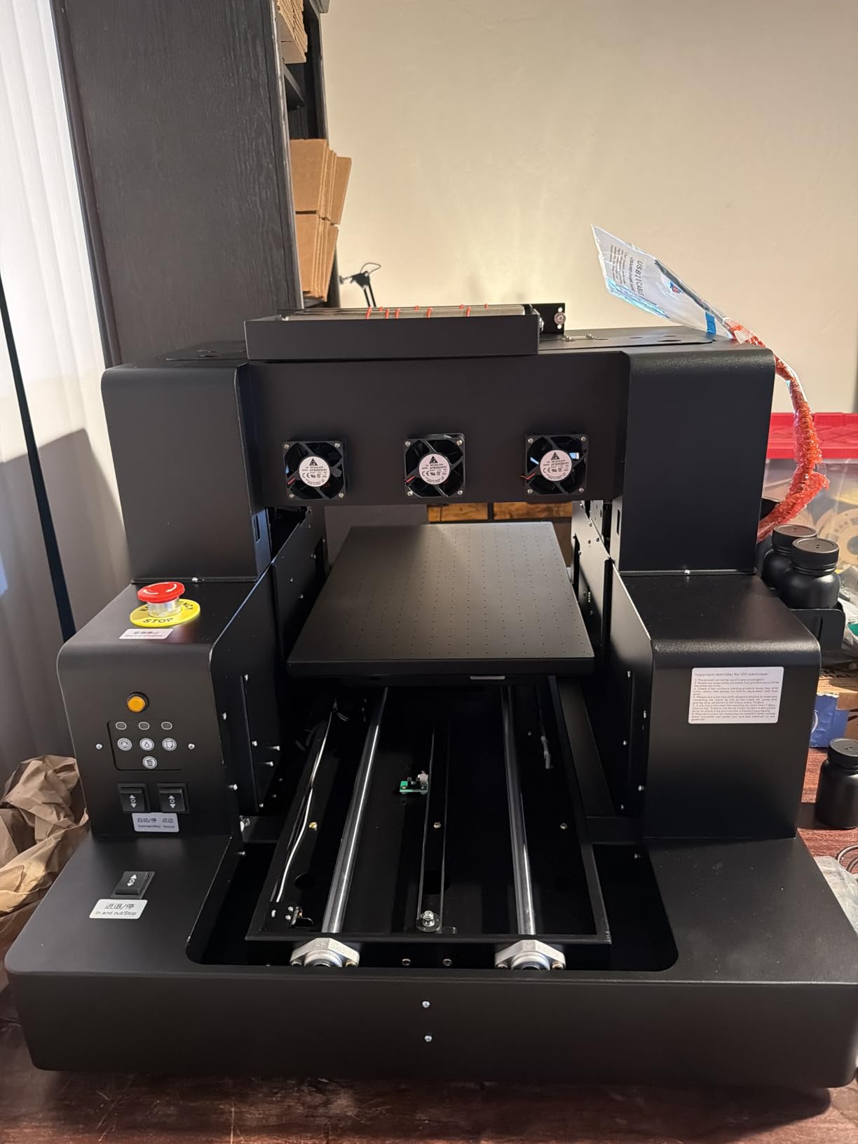 A3 XP600 UV Flatbed Printer | Higher Resolution 2880 x 1440dpi, UV DTF Printer Machine, Bottle Holder, For Phone Case Glass Cups Stickers customer photo 1