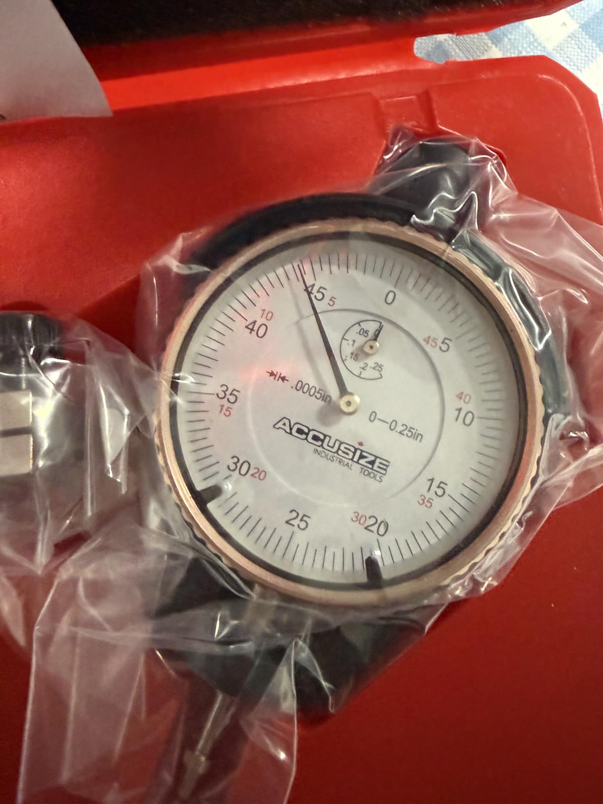 Accusize Dial Bore Gauge Set, 1.4-6 in Range, 0.0001 in Grad. customer photo 1