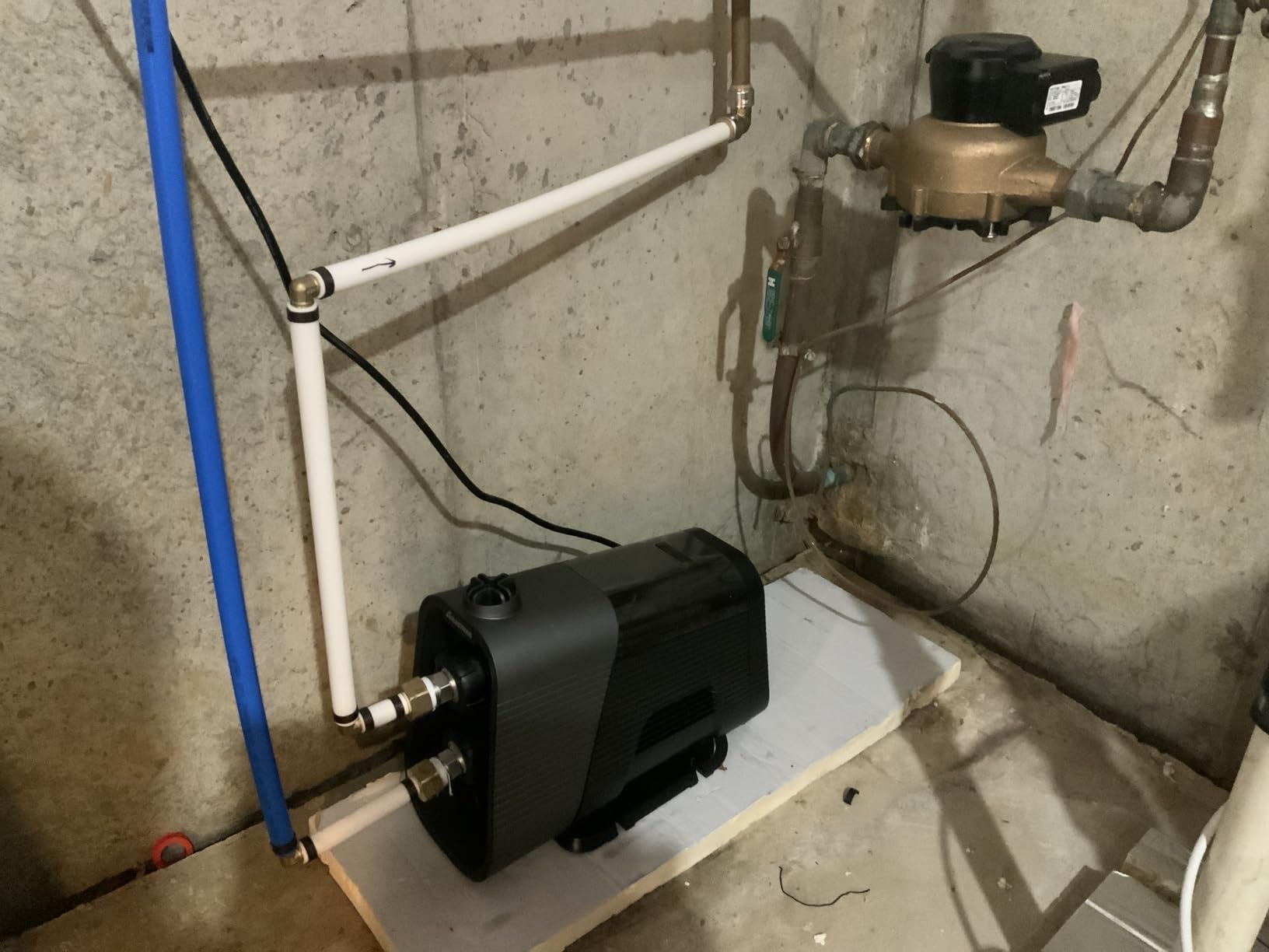 Aquastrong Whole House Water Pressure Booster Pump 80 PSI, 115V Automatic Variable Speed, Constant Pressure, Integrated Design, Self-Priming, for Home, Apartment, Shower, Garden, Shallow Well,Smart 45 customer photo 2