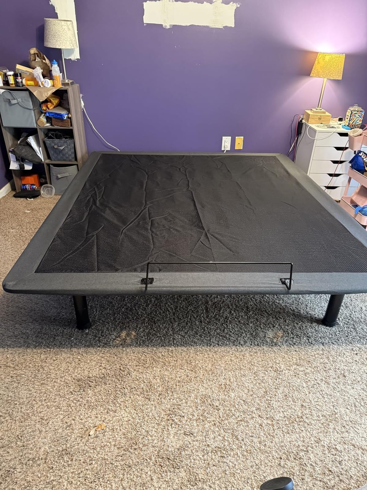 SunsGrove California King Adjustable Bed Frame with Wireless Remote, Zero Gravity, Head & Foot Incline, Anti-Snore, Memory Presets, Quiet Motor, Electric Bed with Adjustable Leg Heights customer photo 1