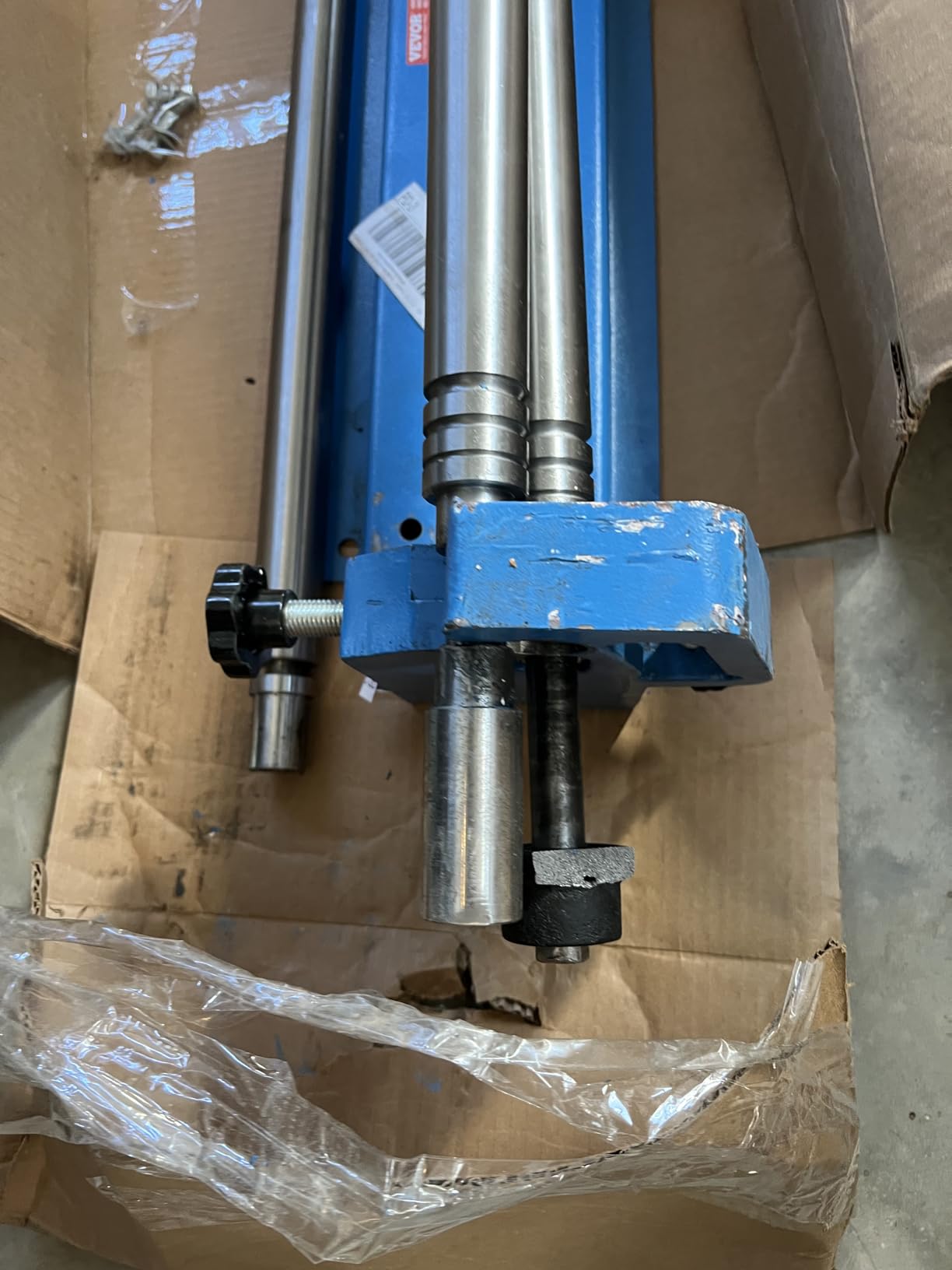VEVOR Slip Roll Machine, 24-Inch Forming Width, 16 Gauge Capacity, Sheet Metal Slip Roller with 2 Detachable Rollers, Bending Round Machine, for Aluminum Alloy Sheet Low Carbon Steel Copper Sheet customer photo 2