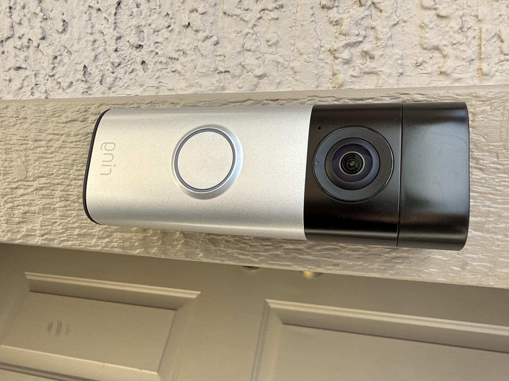 Ring Battery Doorbell 2K Plus (newest model), Retinal 2K with wide-angle video, up to 6x Enhanced Zoom, Night Vision, and Quick Release Battery Pack, Nickel Silver customer photo 2