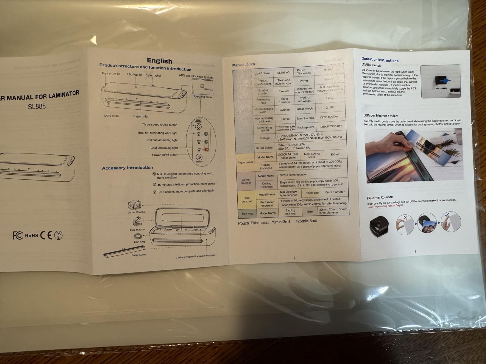 Qfun 11x17 Laminator Machine 13 Inch with 30 Laminating Sheets for Teachers customer photo 2