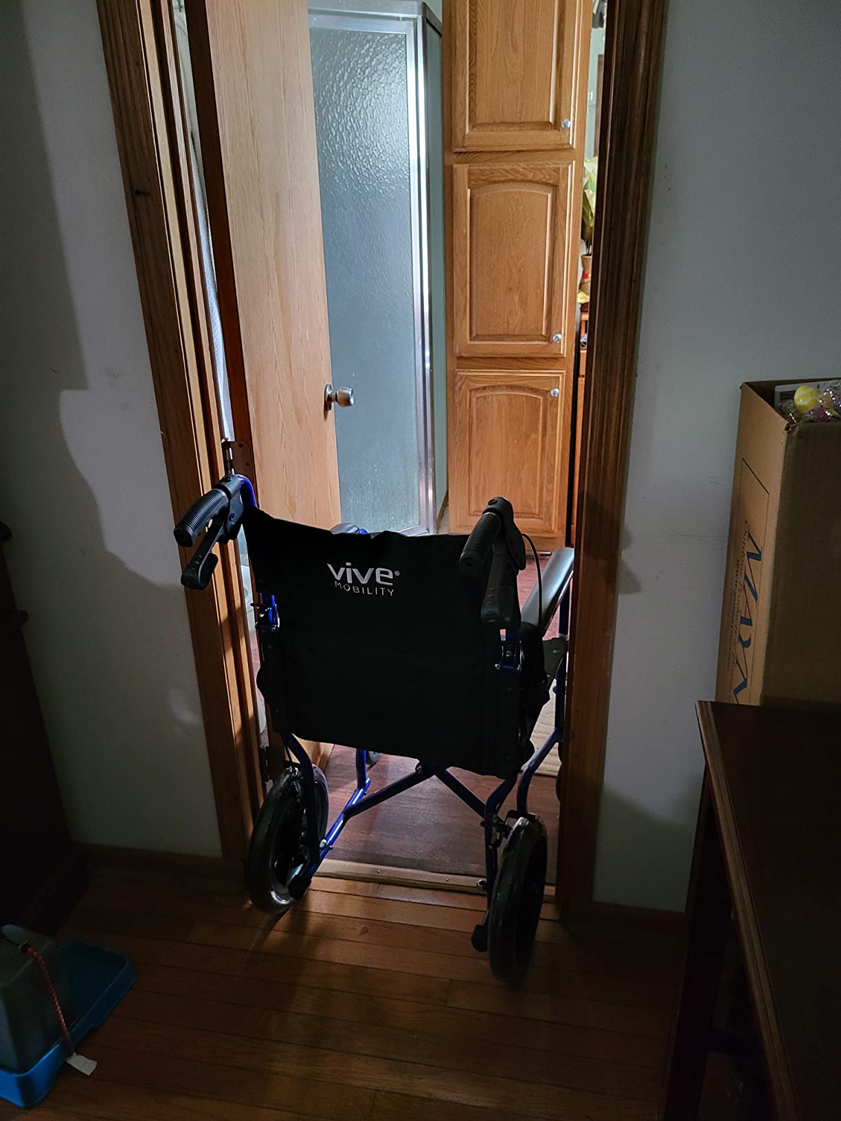 Vive Lightweight Electric Wheelchair for Adults - Foldable Power Wheel customer photo 1