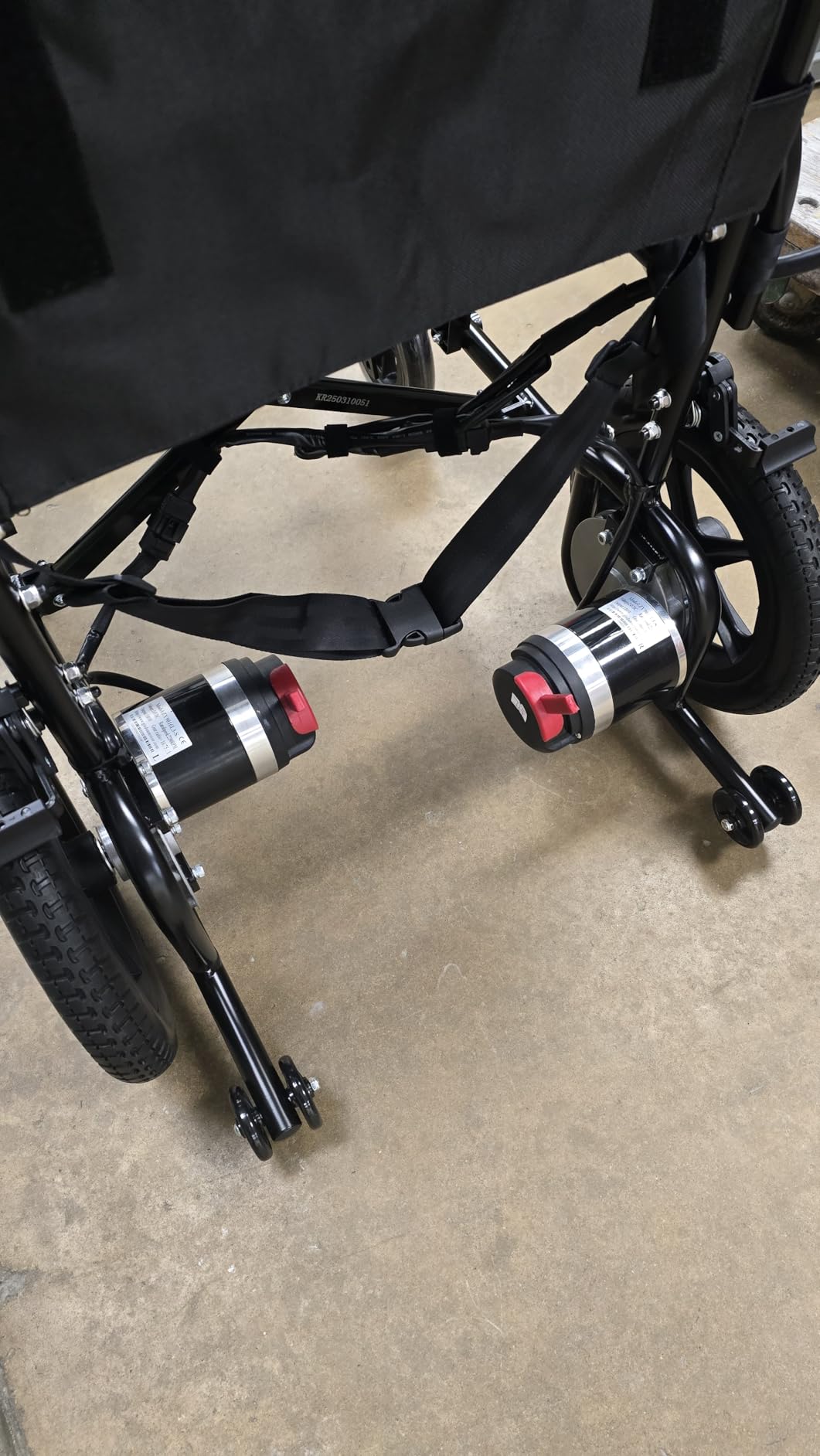 Vive Lightweight Electric Wheelchair for Adults - Foldable Power Wheel customer photo 2
