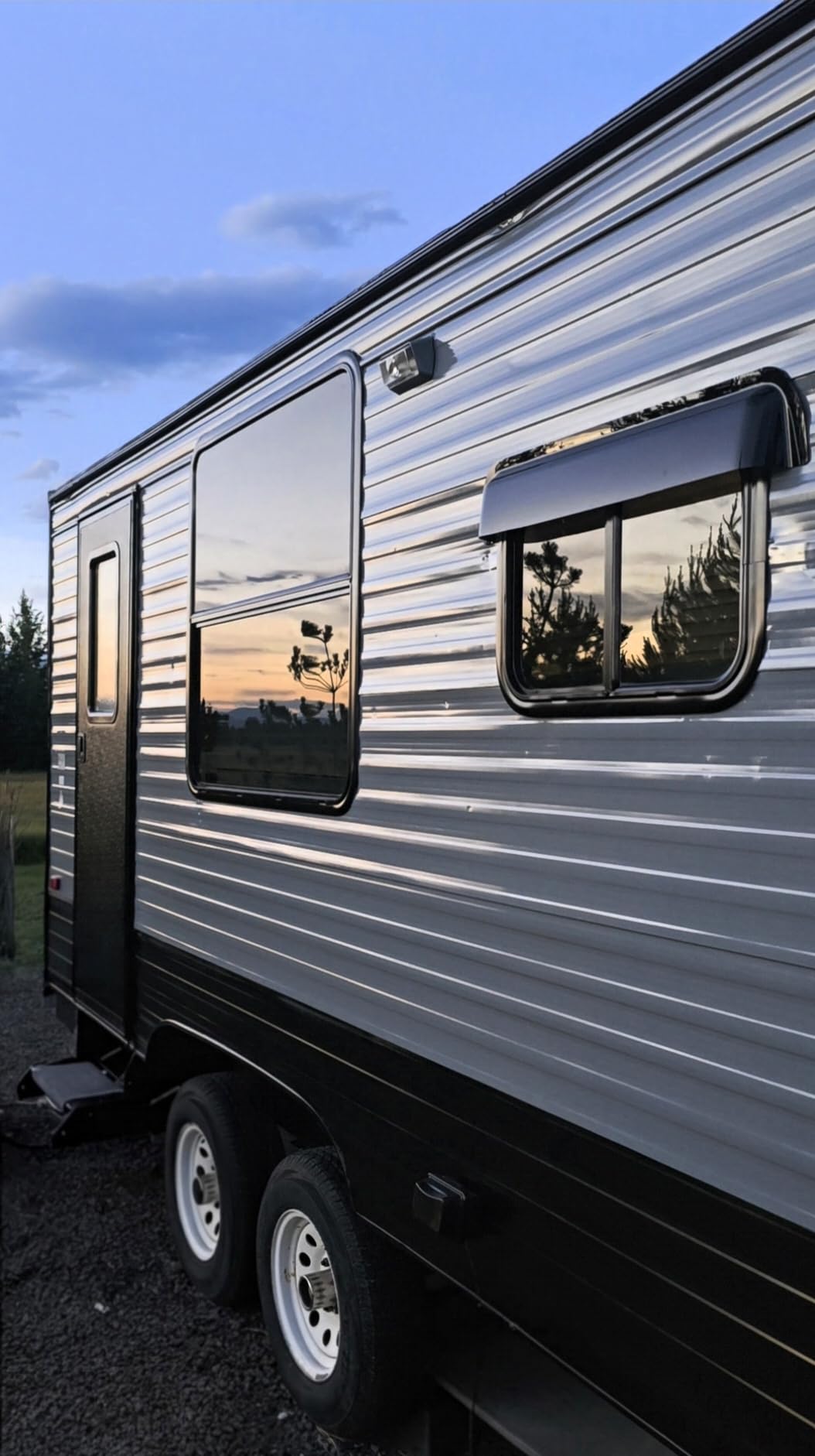RV Window Rain Deflector & Sun Blade, RV Window Blade Rain Guard | Sunroof Deflector Fits 24 inch Wide Camper Sliding&Vertical Windows,Deflects Rain and Sun Protection for Camper Van Windows customer photo 1
