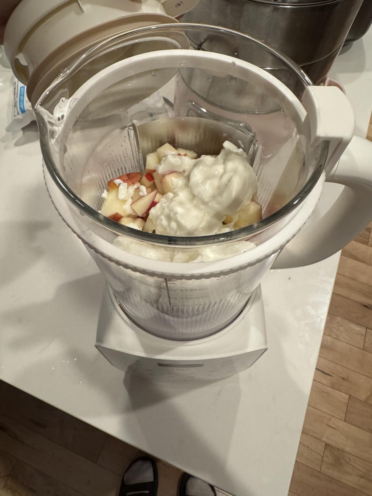 50.73oz Nut Milk Maker Machine: 12 in 1 Automatic Soy Milk Maker with Detachable Design, Homemade Juice,Almond,Oat Milks for Plant Based Milks, 24H Delay Start/Keep Warm/Auto-Clean/Safety Lock customer photo 1