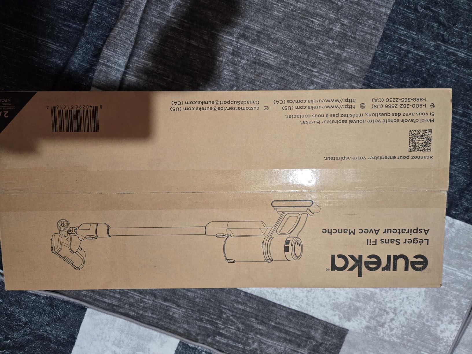 Eureka ReactiClean 200W Lightweight Cordless Stick Vacuum, NEC410BK customer photo 1