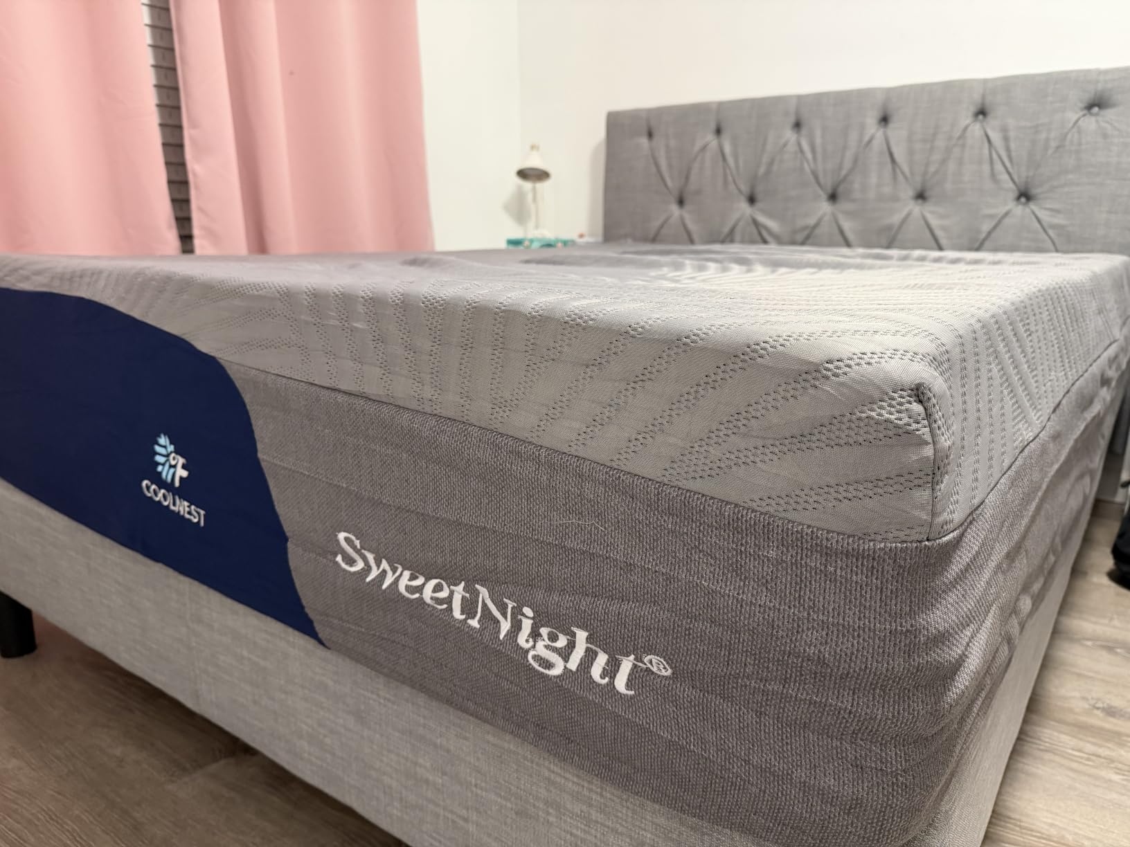 Sweetnight CoolNest Queen Mattress, 14 Inch Cooling Memory Foam Mattress customer photo 2