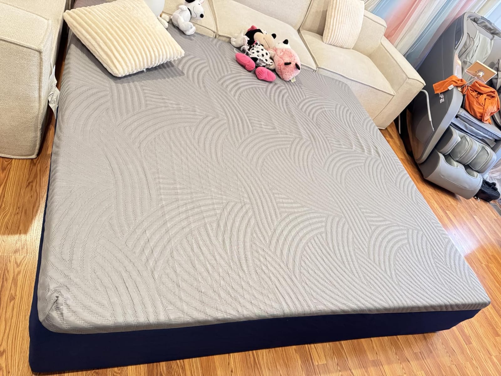 Sweetnight CoolNest 14 Inch King Size Mattress,Cooling Memory Foam Mattress customer photo 1