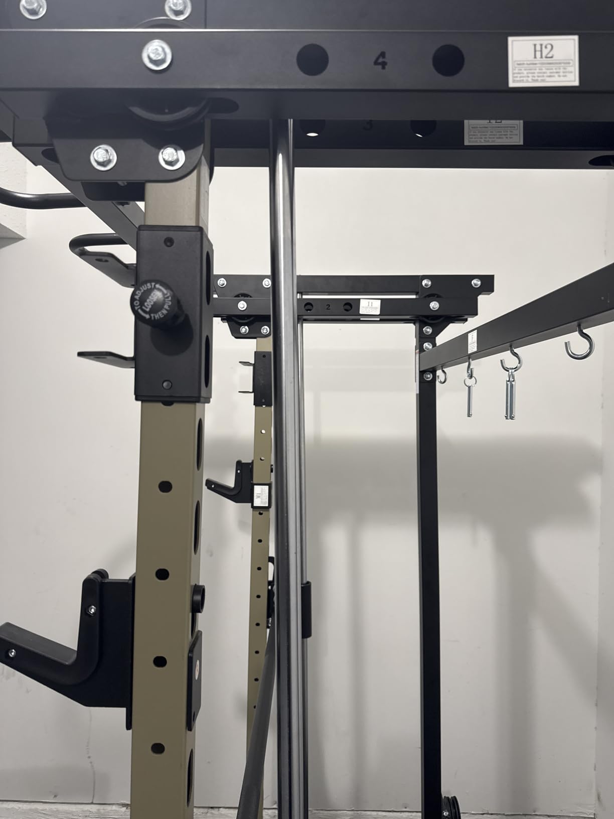 Major Fitness Drone3 Smith Machine, All-in-One Home Gym Power Rack | with Cable Crossover, Pull-Up Bars, T-Bar & Squat Station, Heavy-Duty Full-Body Workout for Strength Training customer photo 1