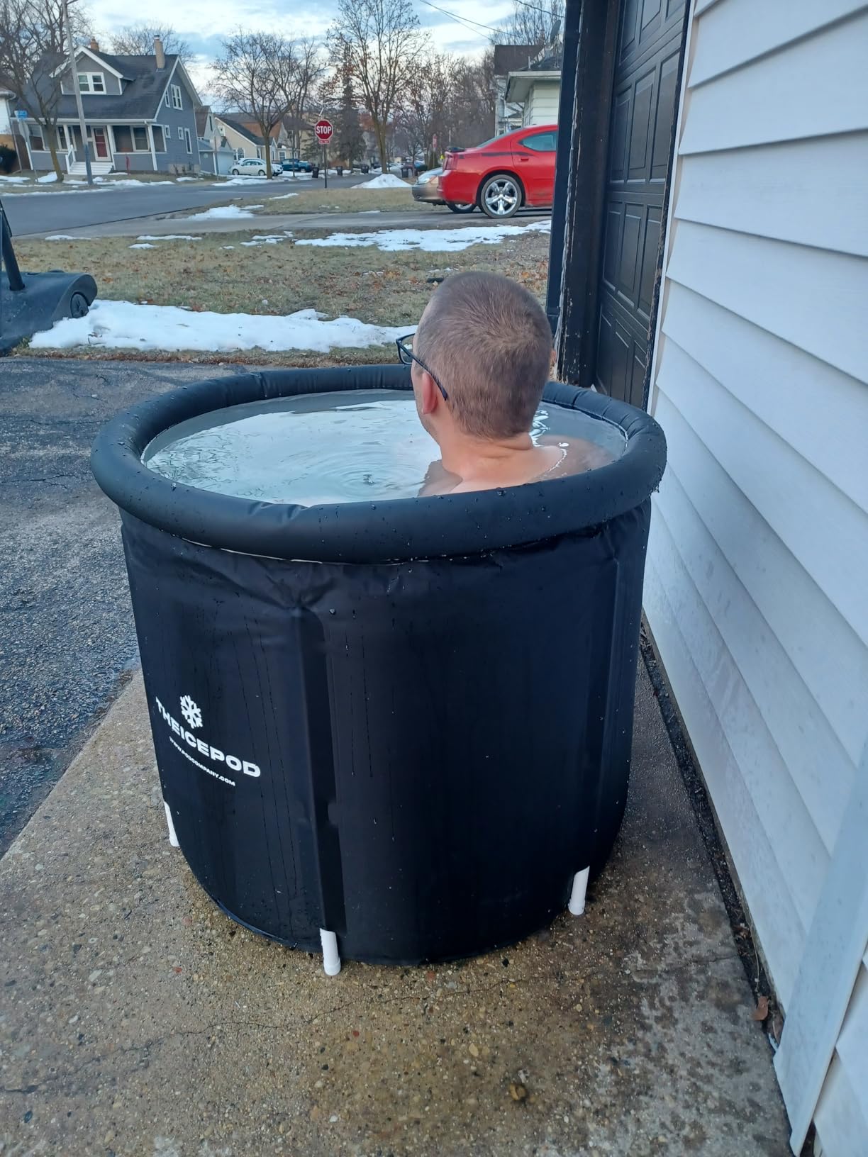 The Pod Company Standard Water Chiller – 1/3 HP – 41°F Cold Plunge Cooling System – Compact, Energy-Efficient, and Ideal for Daily Home Use – Compatible with Ice Pod Pro & Long Pod customer photo 1