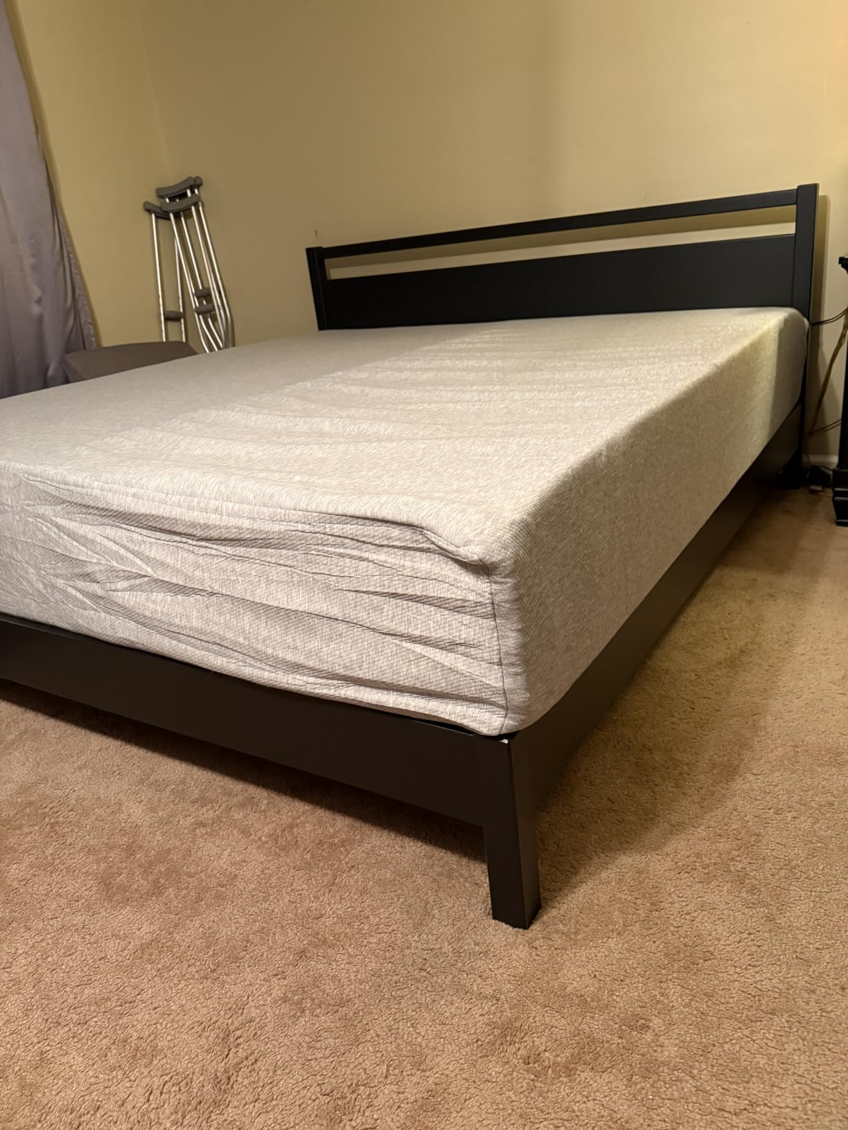 LIFEMENT King Mattress, 10 Inch King Size Mattress, Basic Copper Cooling Gel Memory Foam Mattress in a Box, Pressure Relief with Medium Firm Support, CertiPUR-US Certified, 80''L x 76''W customer photo 1