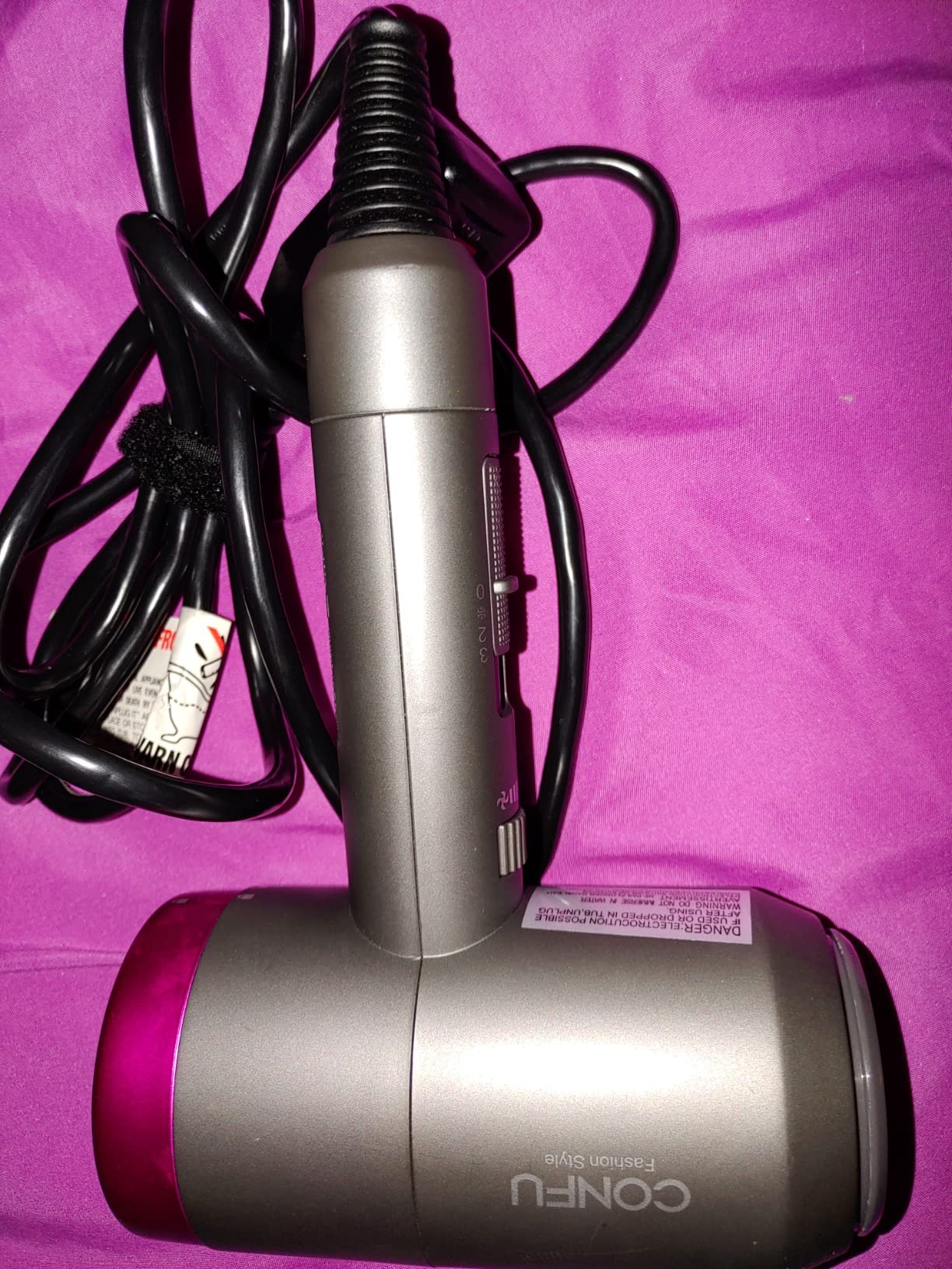 Hair Dryer, CONFU Blow Dryer with Diffuser, 21000PRM Professional Hairdryer customer photo 2