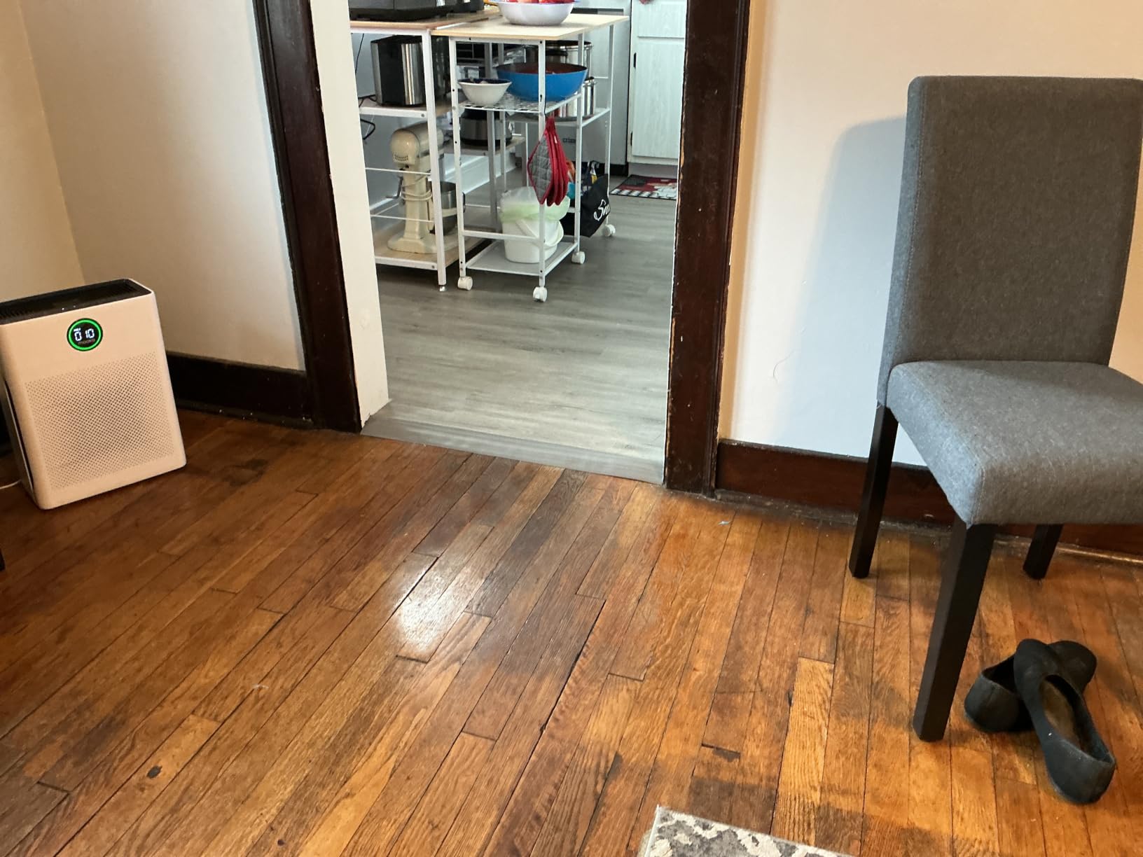 Floor Transition Strip Self Adhesive Vinyl Door Threshold Strip customer photo 2