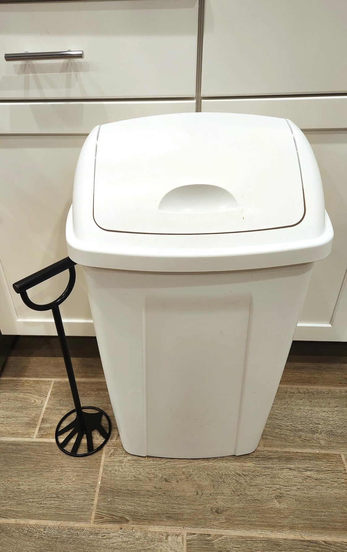 Trash Compactor for Kitchen All-Metal Manual Trash Can with No Electric customer photo 1