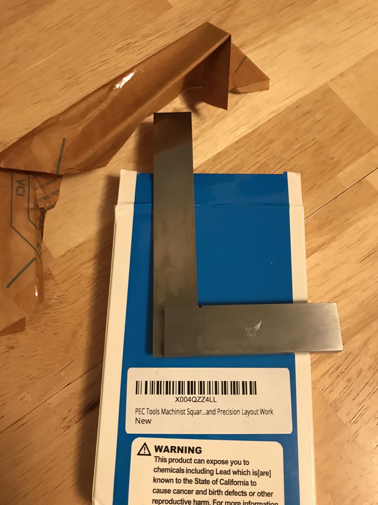PEC Tools Machinist Square 3”, True 90° ±0.0006” customer photo 1