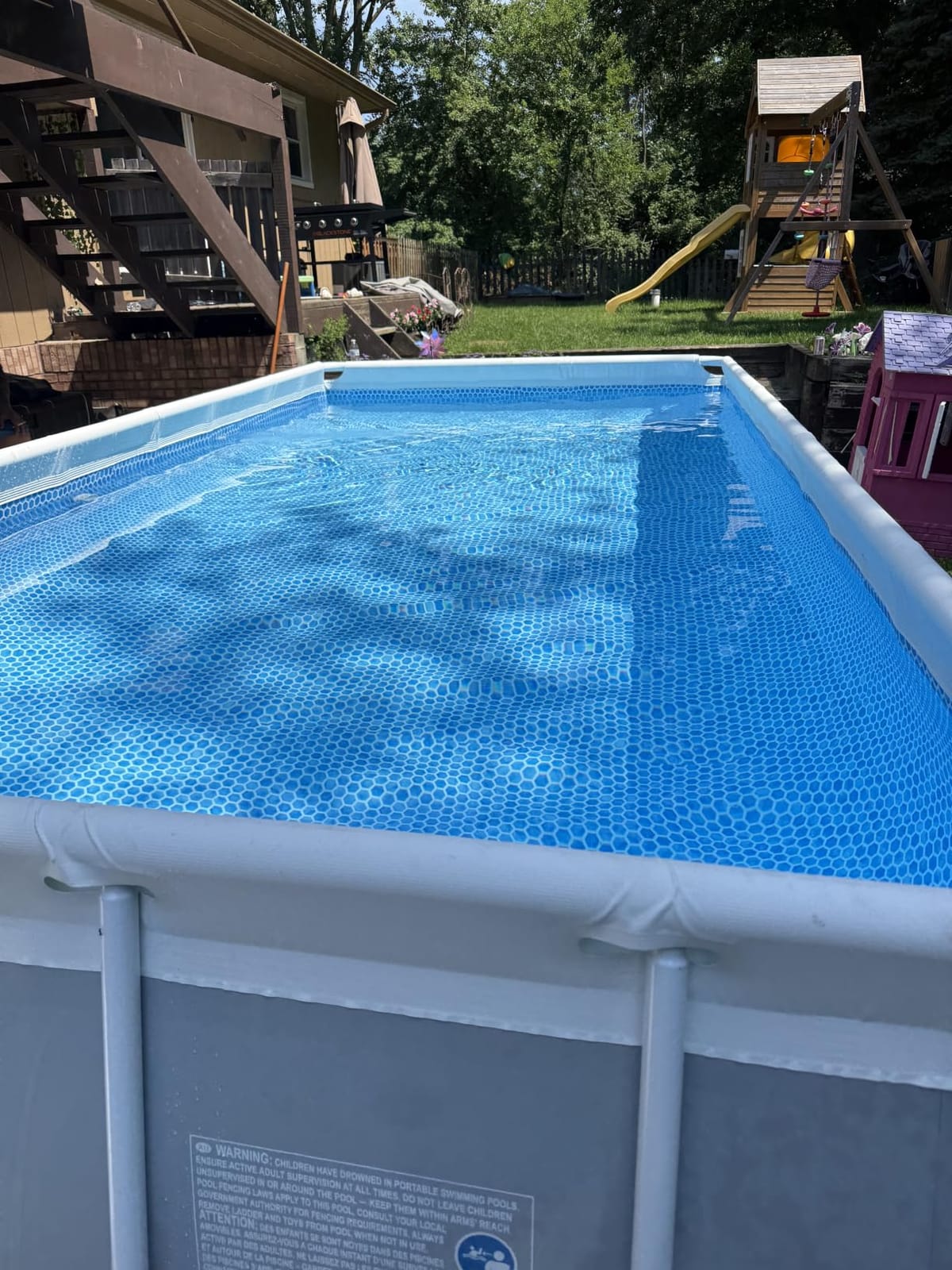 INTEX 26711EP 12Ft X 30In Prism Frame Premium Above Ground Swimming Pool Set with Filter Pump customer photo 1