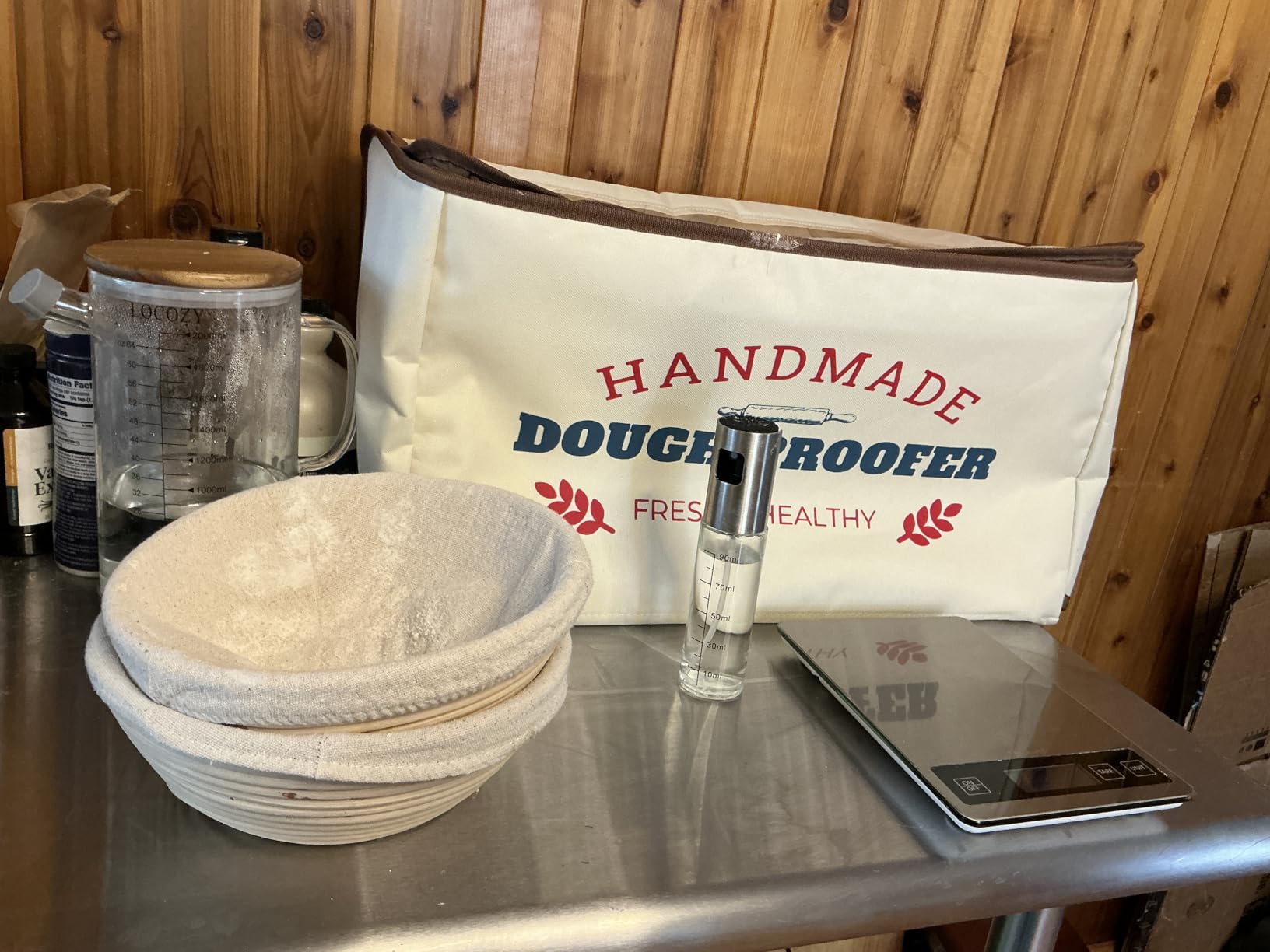 Extra Large Dough Proofing Box50-130°F, 3-Sided Heat 24HTimer customer photo 1