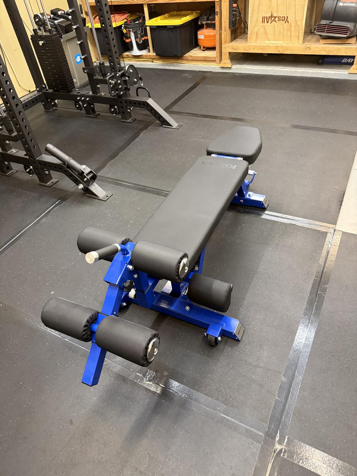 Keppi Fitness Bench6000 Weight Bench, Commercial Grade FID Workout Bench | 2200lb Flat Capacity, 11 Back & 8 Seat Specialized Angles customer photo 2