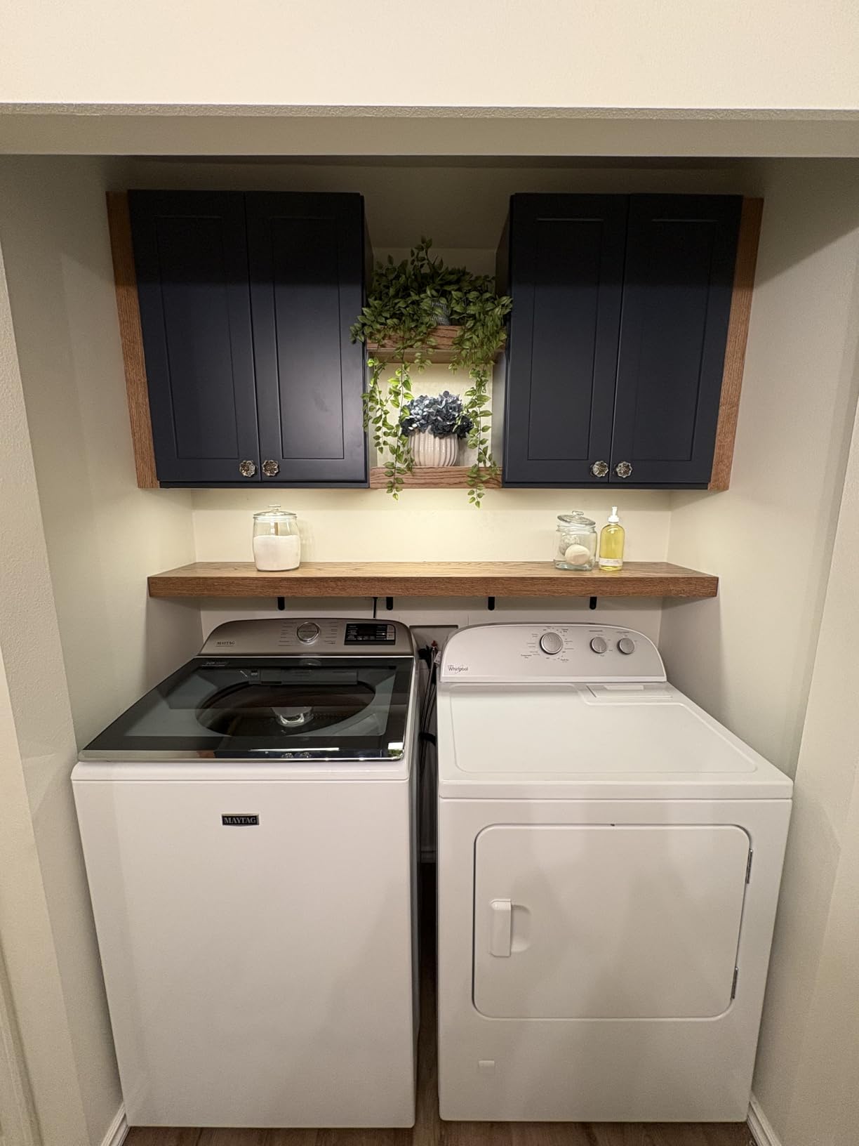 Laundry Room Cabinet Wall Mounted, Solid Wood RTA Kitchen Cabinets customer photo 2