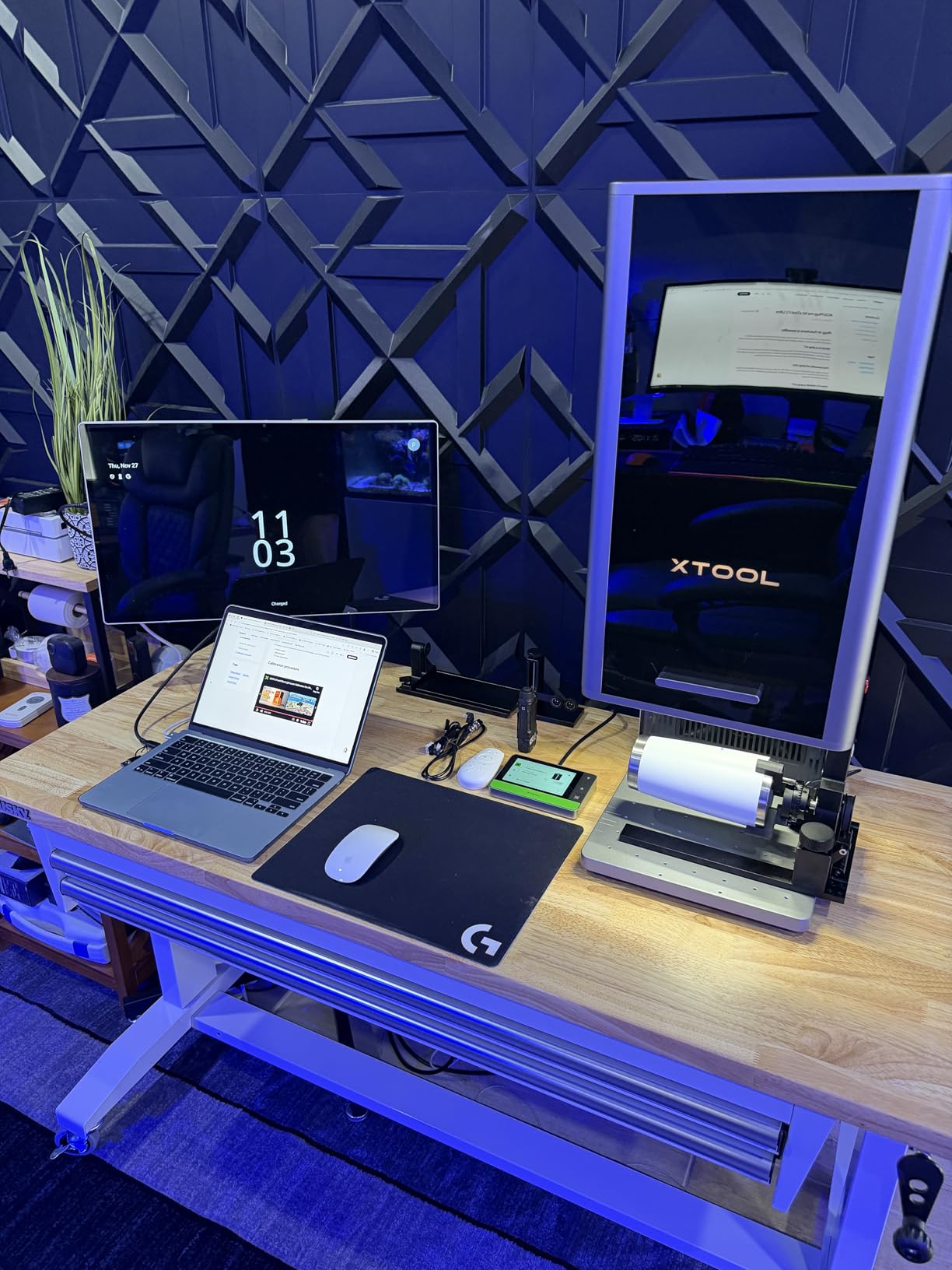 xTool F2 Ultra Single 60W MOPA Fiber Laser Engraver | 100+ Color Metal Engraving, Dual 48MP Cameras, Auto Streamline, 15,000mm/s Ultra-Fast, AI Powered 3D Laser Engraving Machine customer photo 2