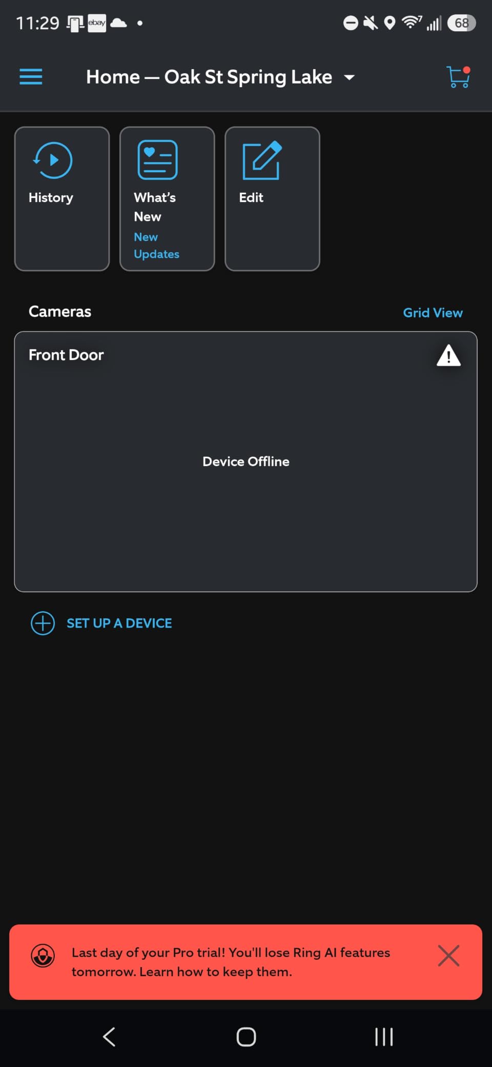 Ring Wired Doorbell 2K (newest model), Retinal 2K with wide-angle video, up to 6x Enhanced Zoom, and Two-Way Talk, Speckled Gray customer photo 2