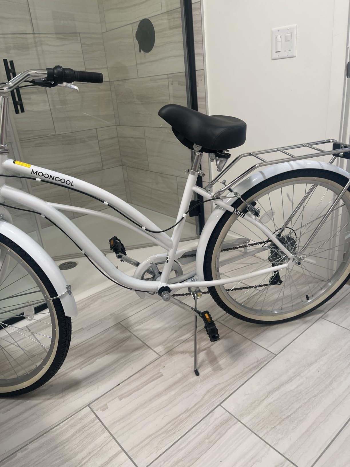 Beach Cruiser Bike for Women and Men, 24/26 Inch 7-Speed Adult Bicycle customer photo 1