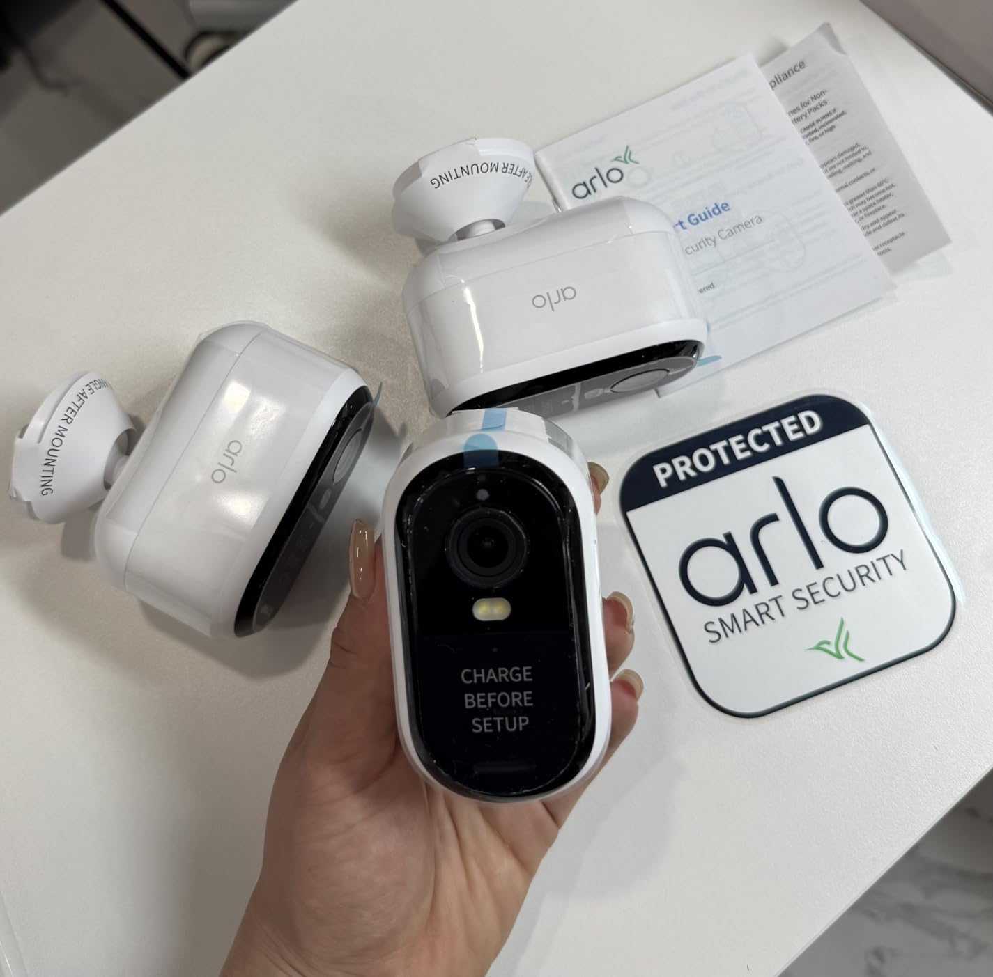 Arlo Essential Wireless Security Camera 2K (3rd Gen) - 1-Cam customer photo 1