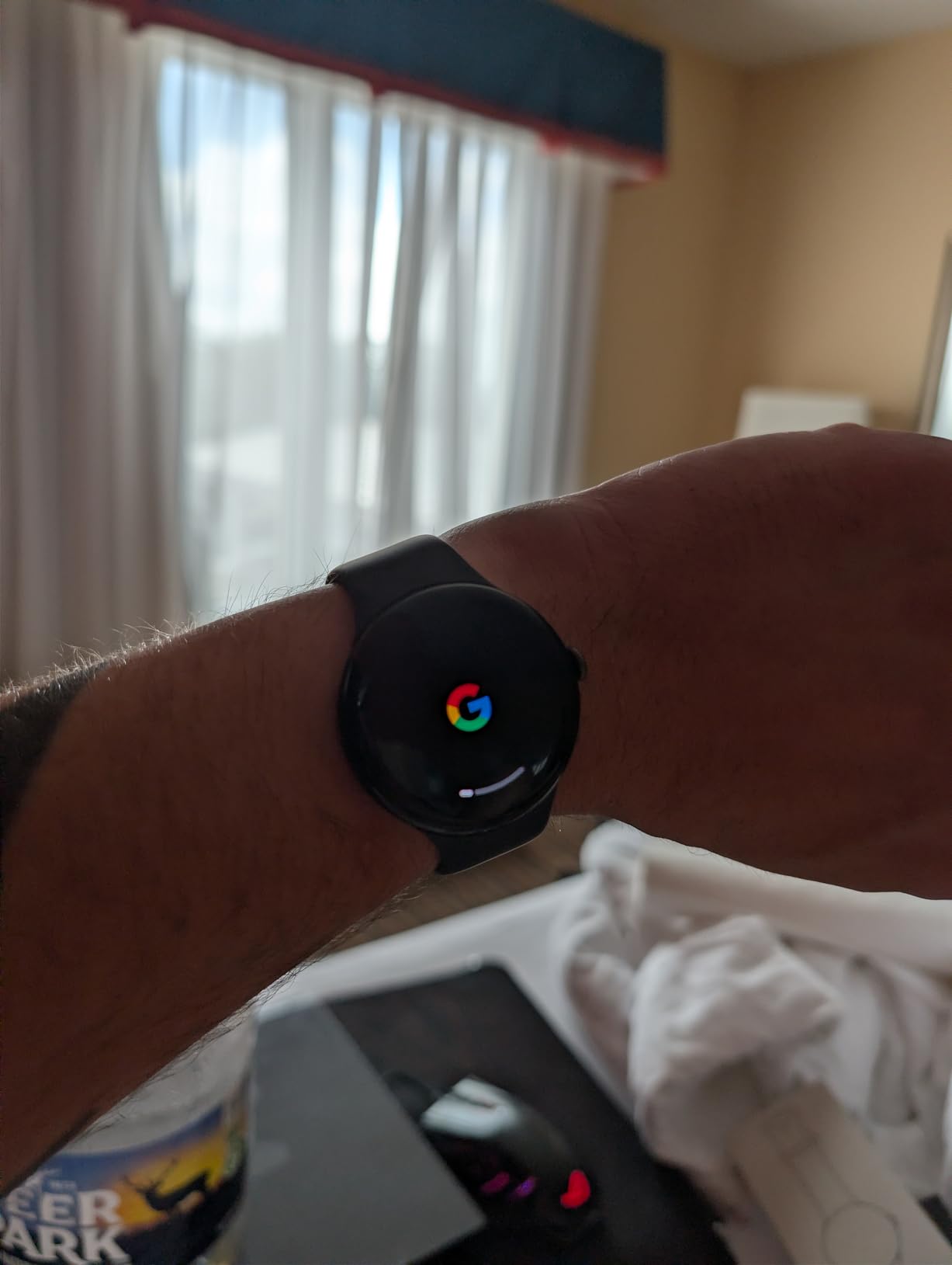 Google Pixel Watch 4 (41mm) - Android Smartwatch with HR and Sleep Tracking - 2 Years of Data Included - 30hr Battery - Fitness Tracking - Champagne Gold Aluminum Case - Lemongrass Active Band - LTE customer photo 1